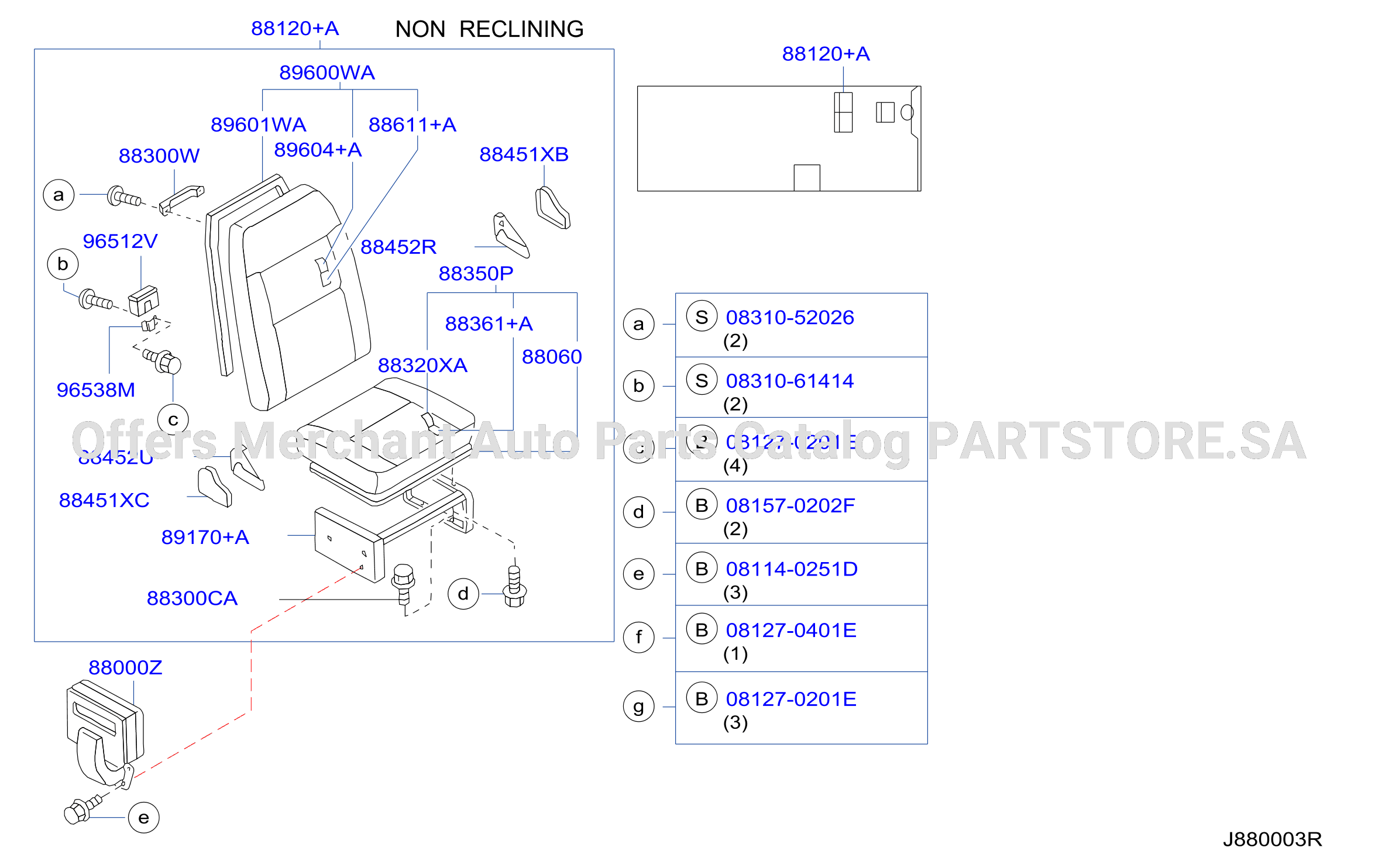 Rear Seat Strrd C