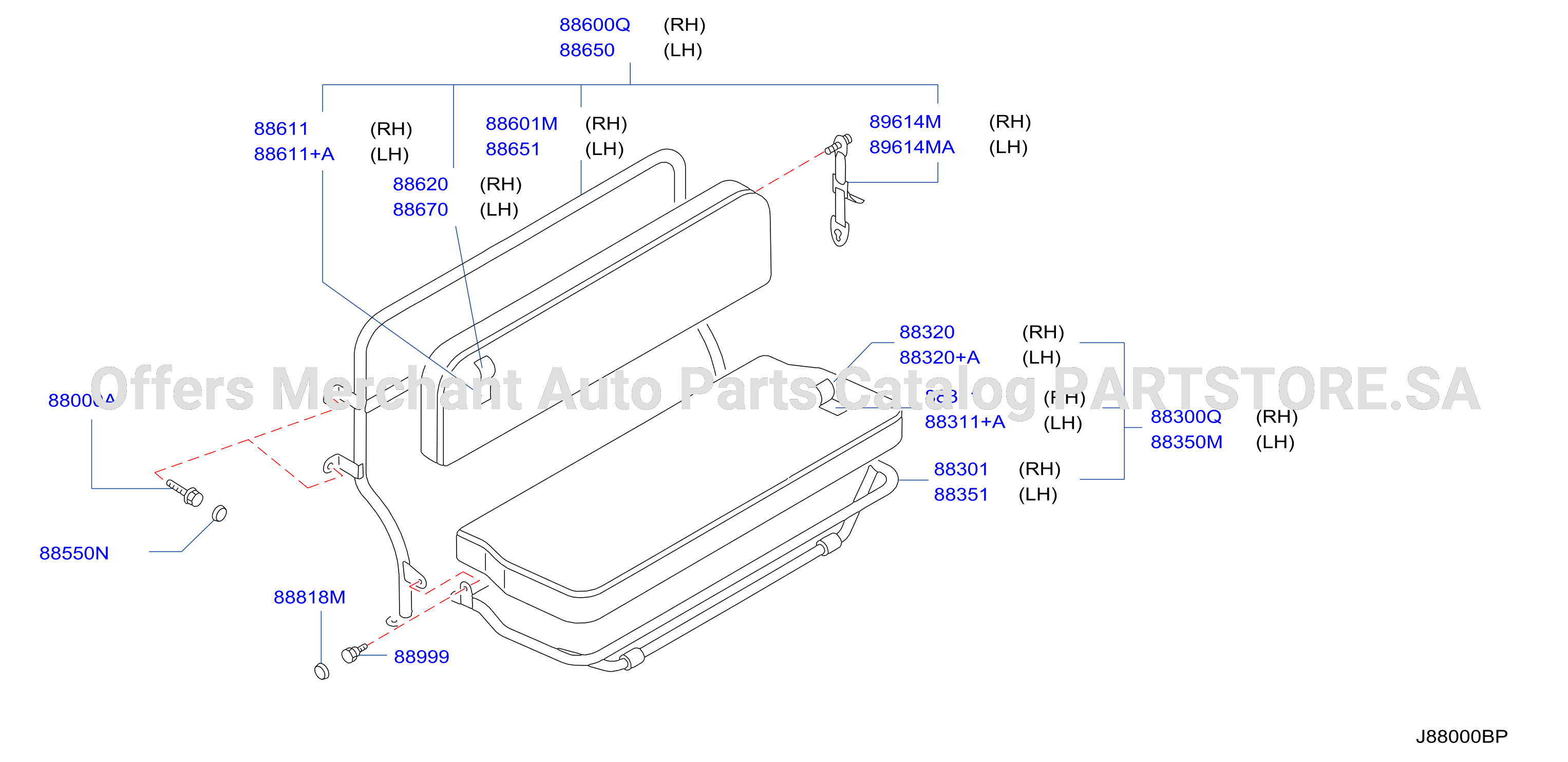 Rear Seat Side Facing Type
