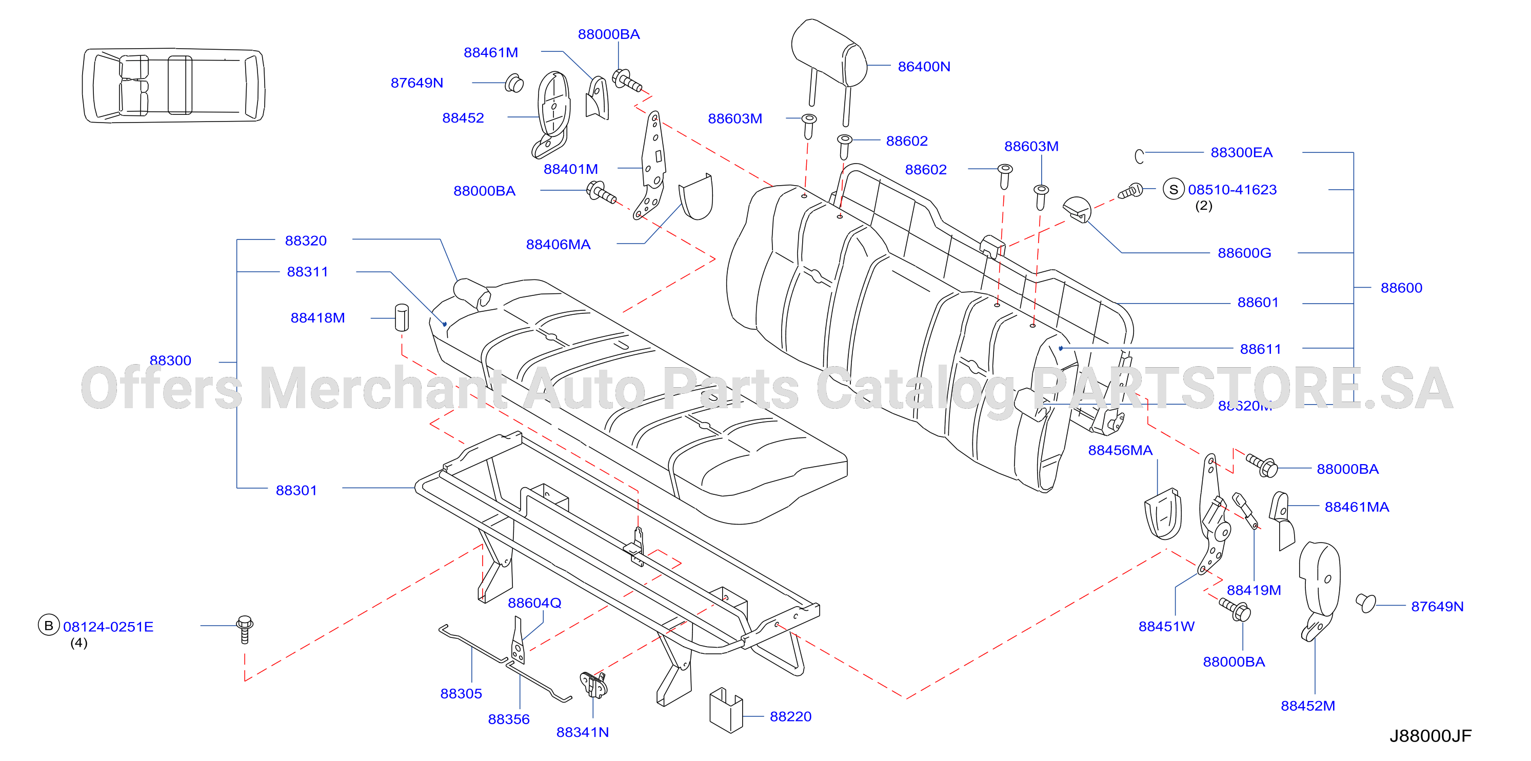 Rear Seat Wv