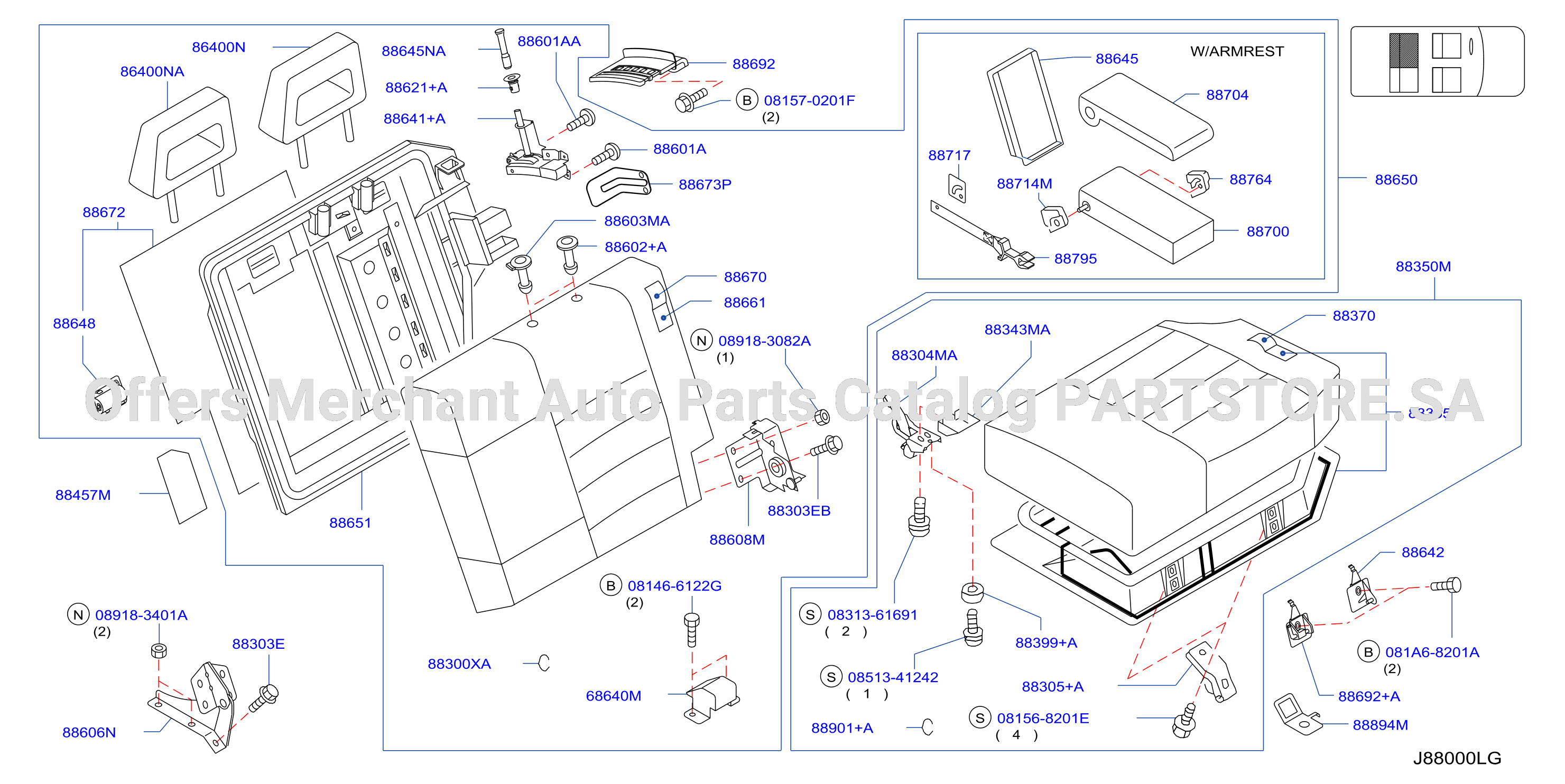 Rear Seat Lh Seat