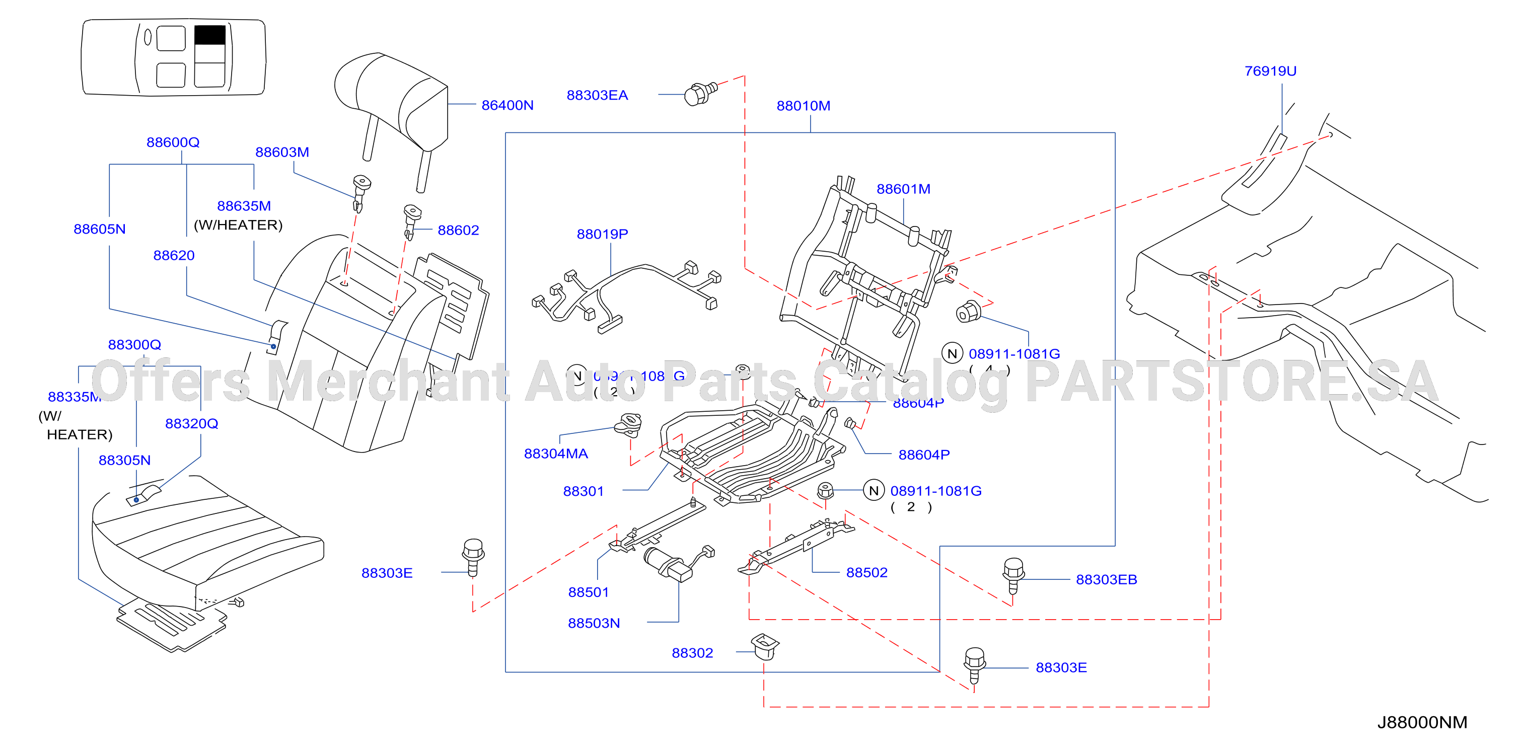 Rear Seat Rh Seat