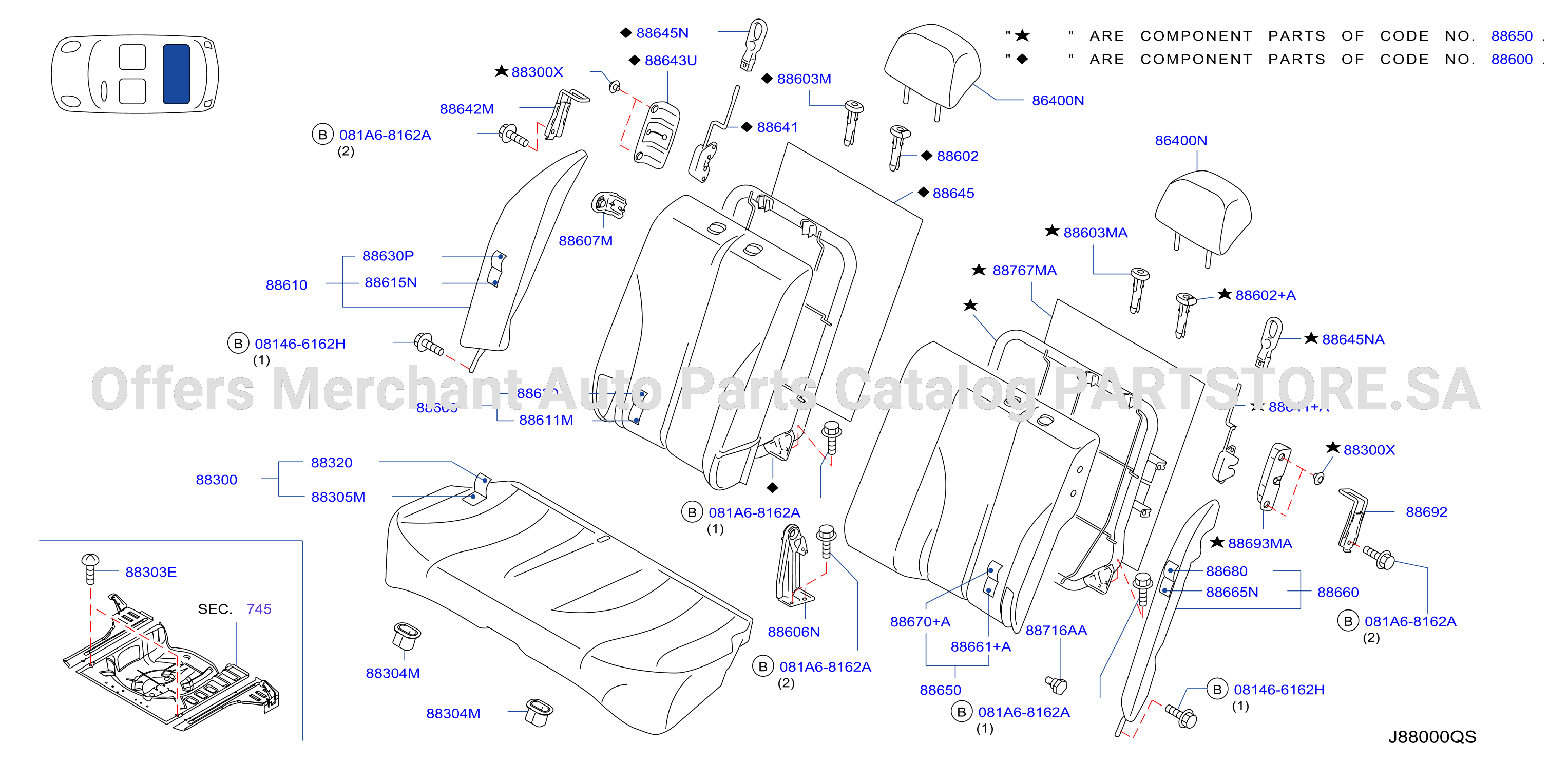 Rear Seat Hb