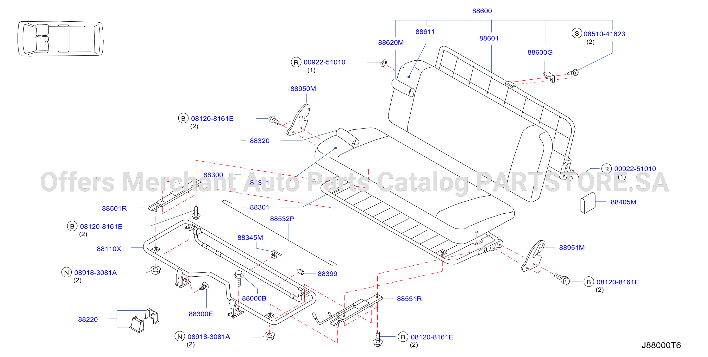 Rear Seat Wv
