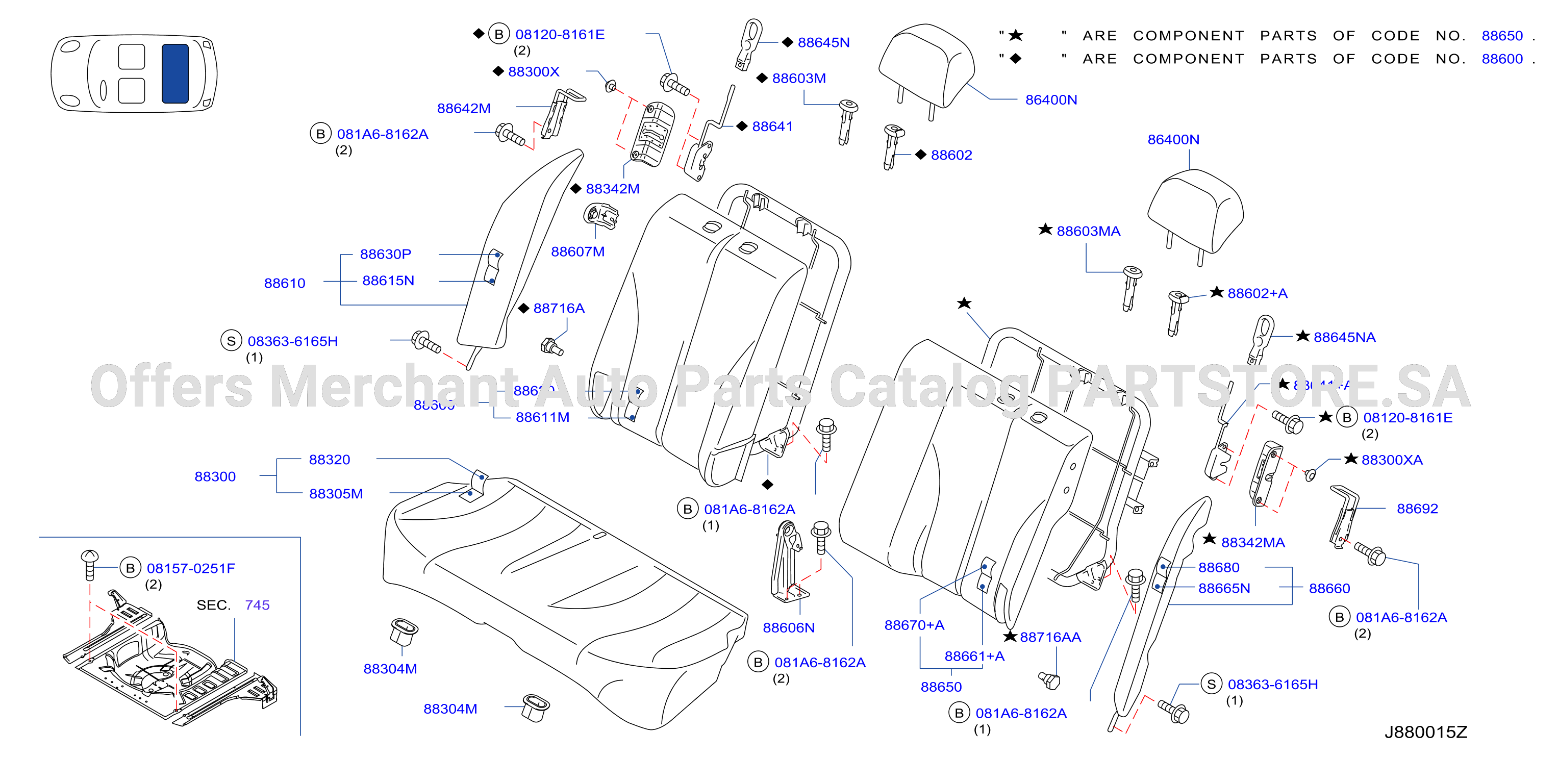 Rear Seat Hb