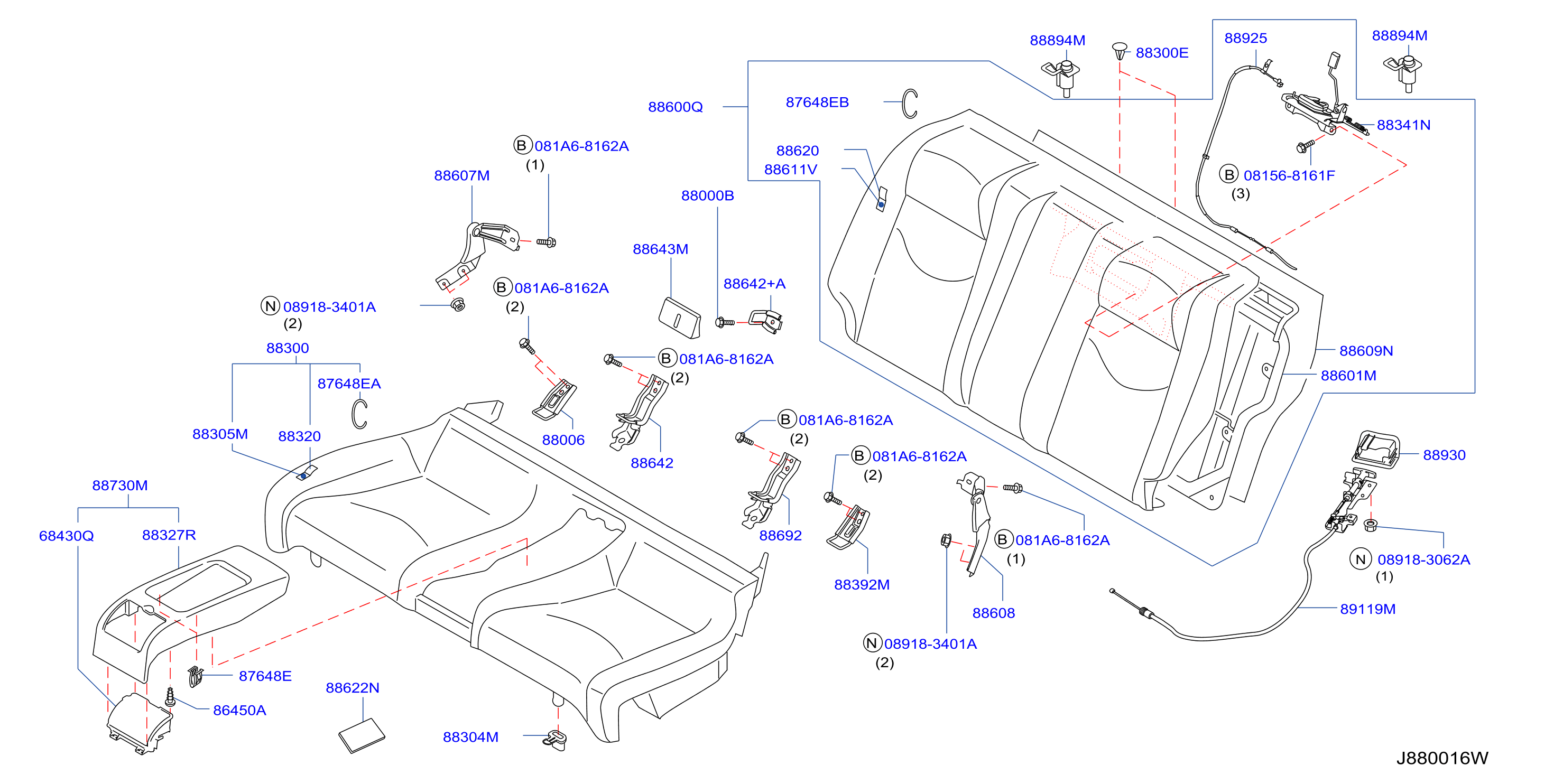 Rear Seat