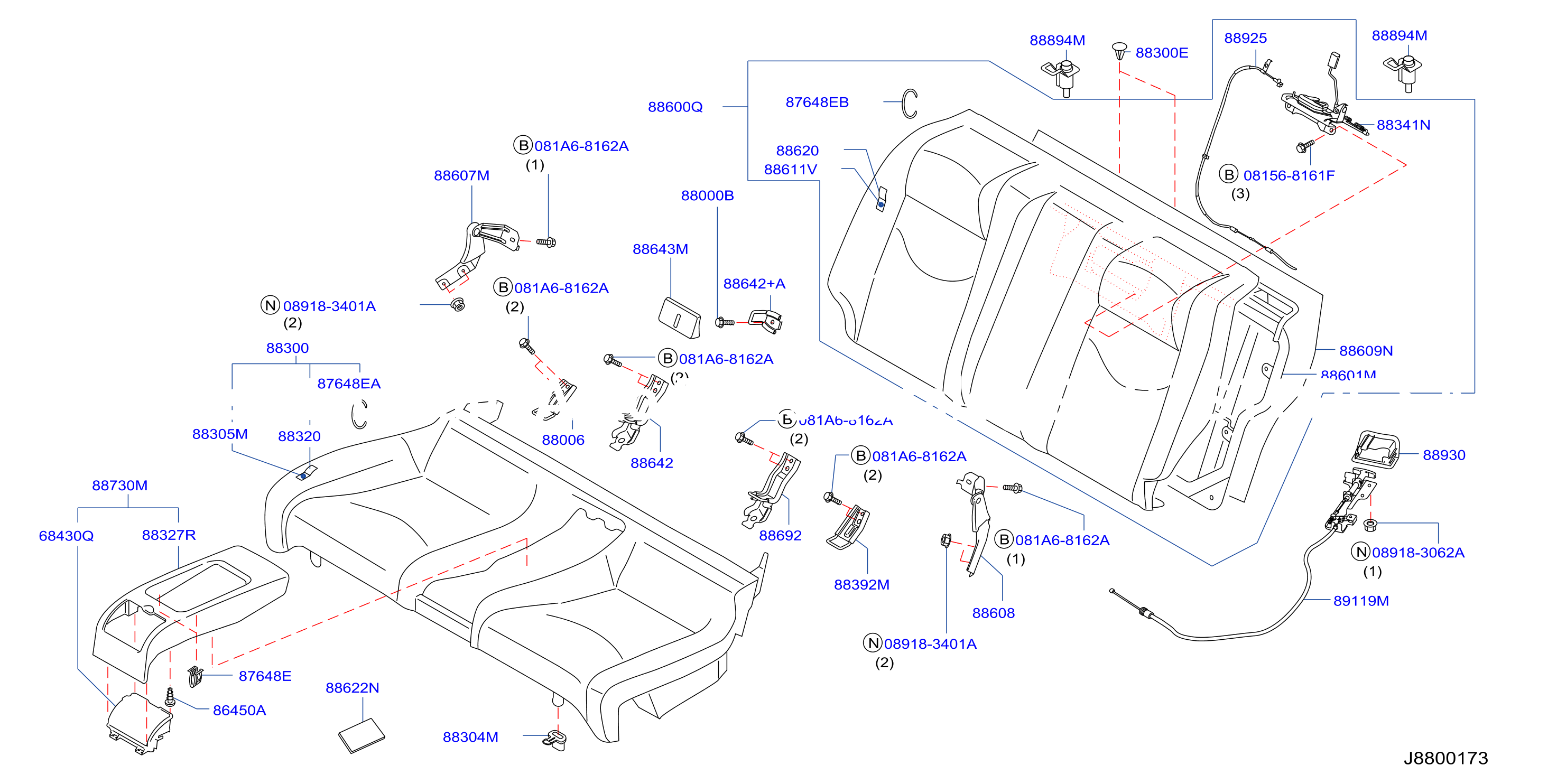 Rear Seat