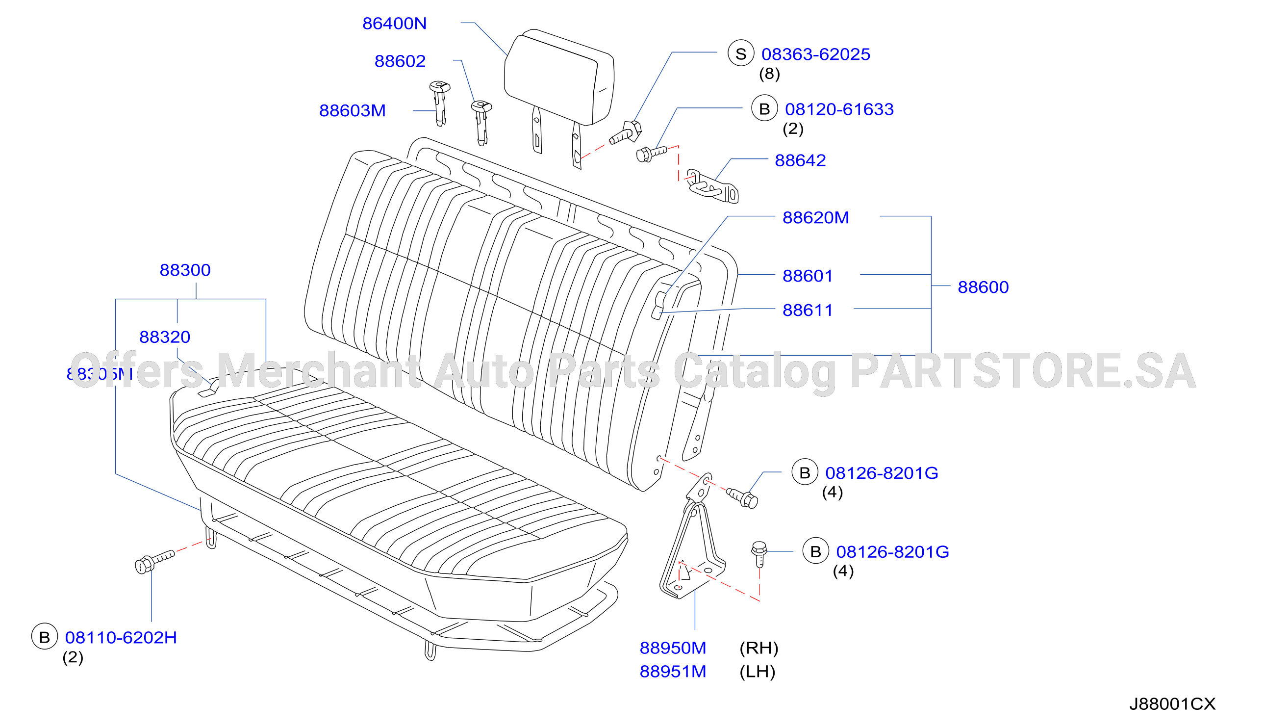 Rear Seat