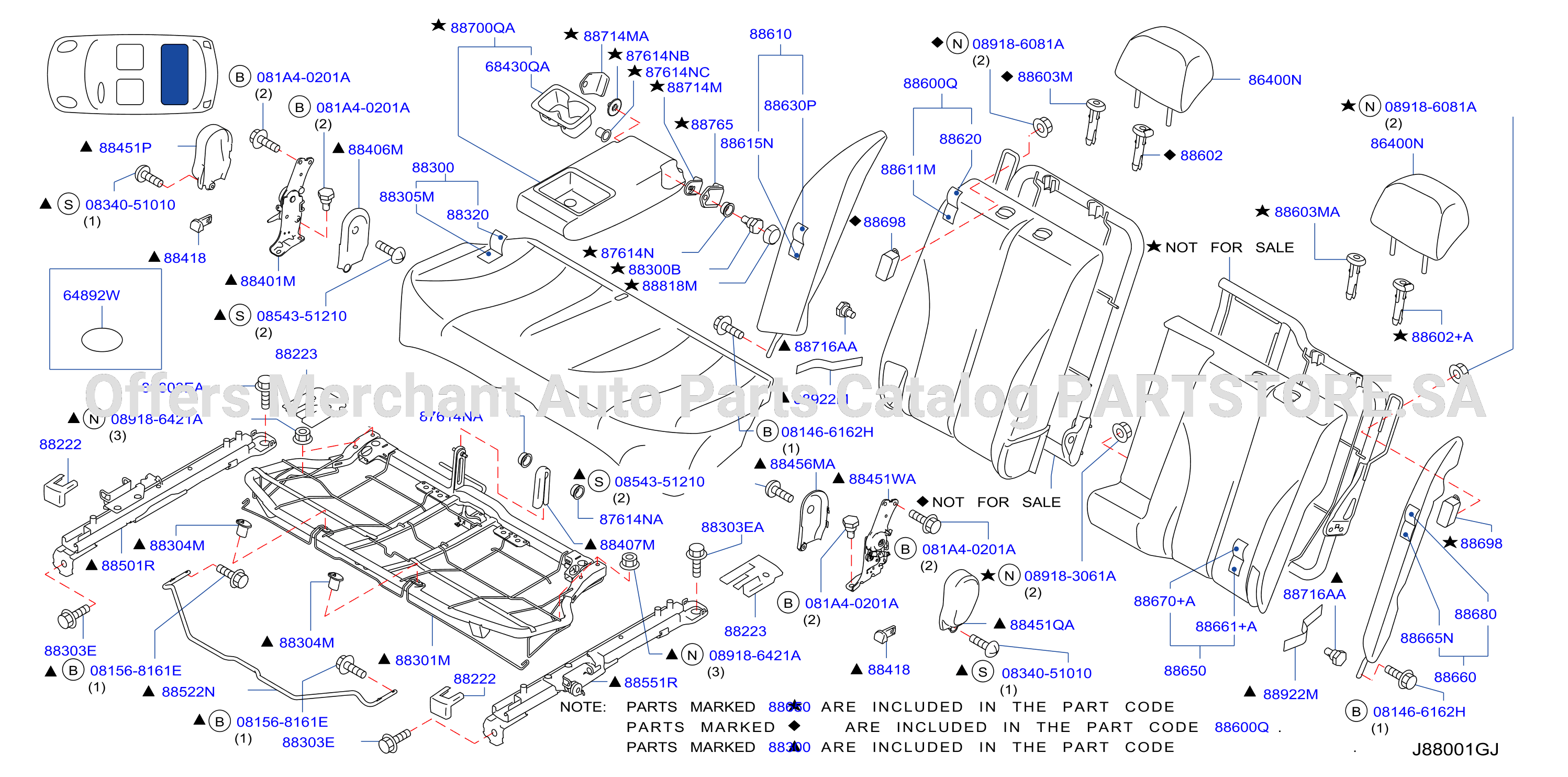 Rear Seat Slide Seat