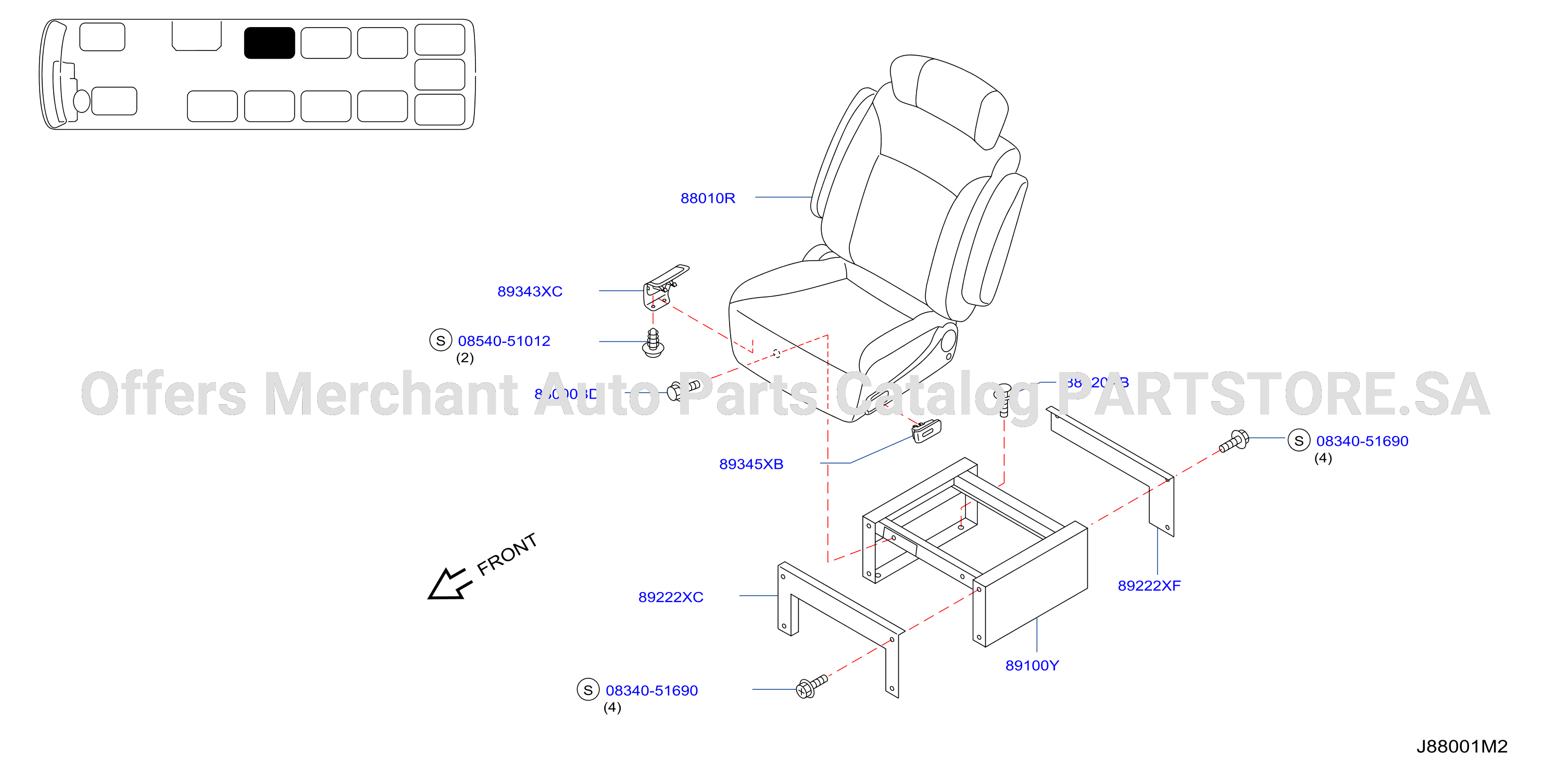 Rear Seat Chi Vip Seat Assy 2Nd Rh Autcz