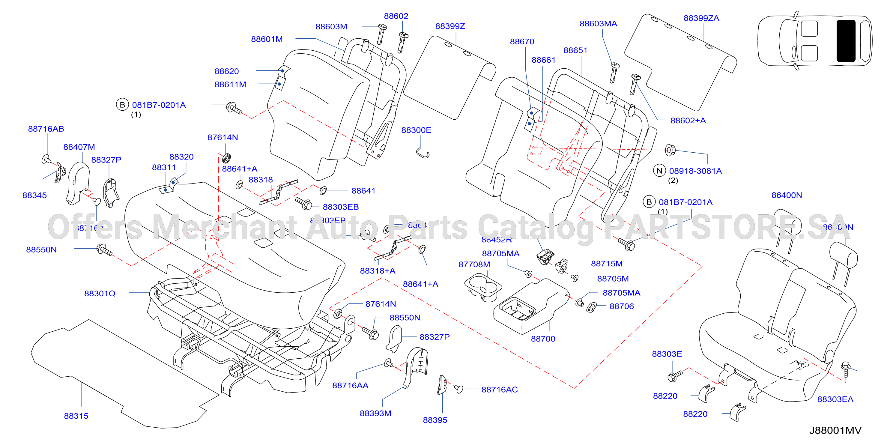Rear Seat