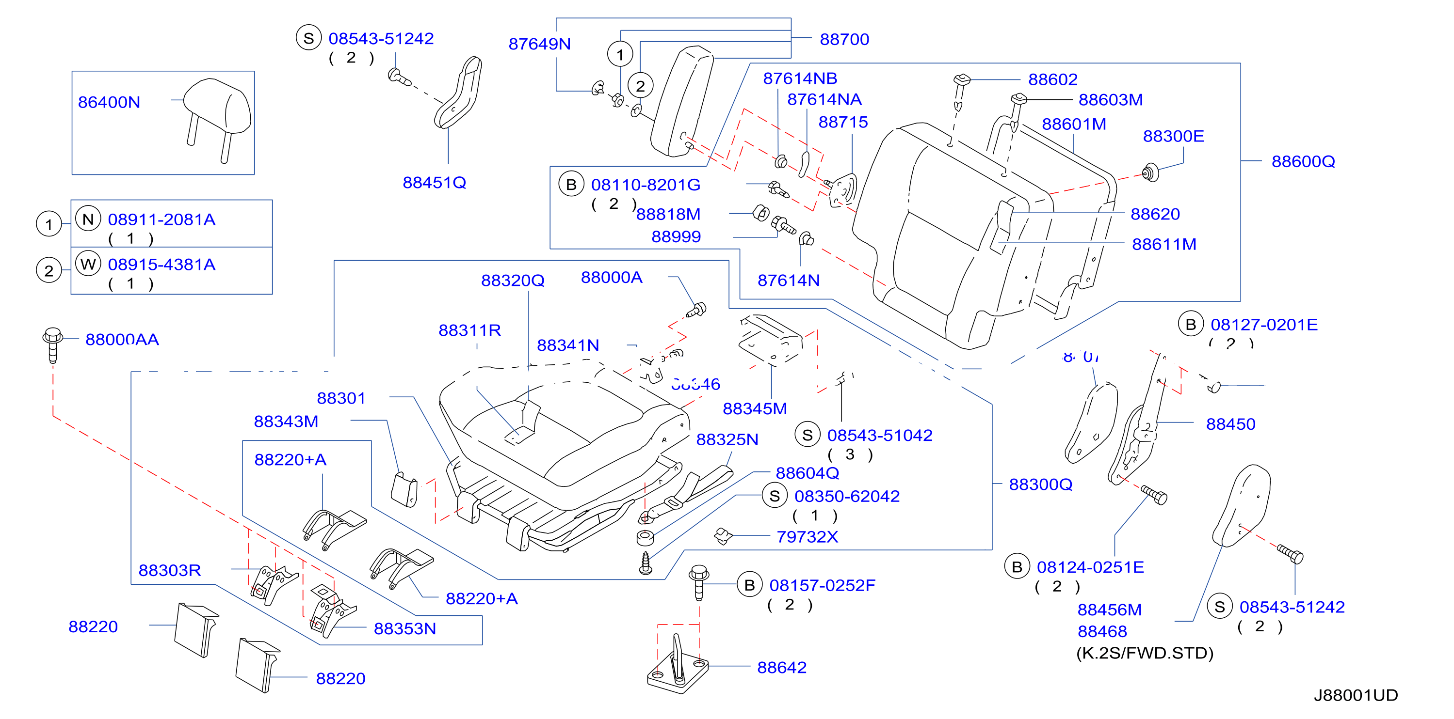 Rear Seat Rh Seat