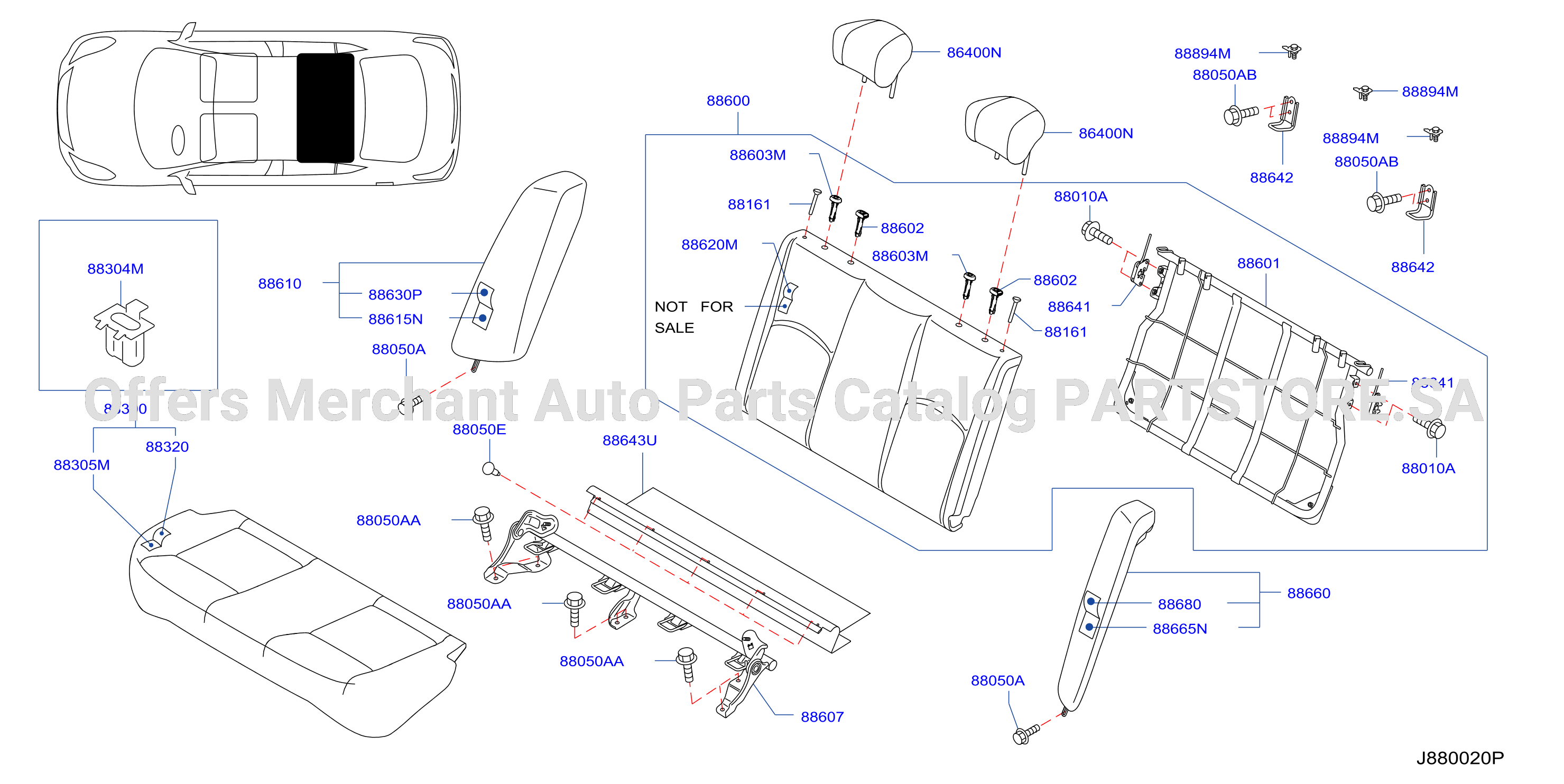 Rear Seat With Back Side
