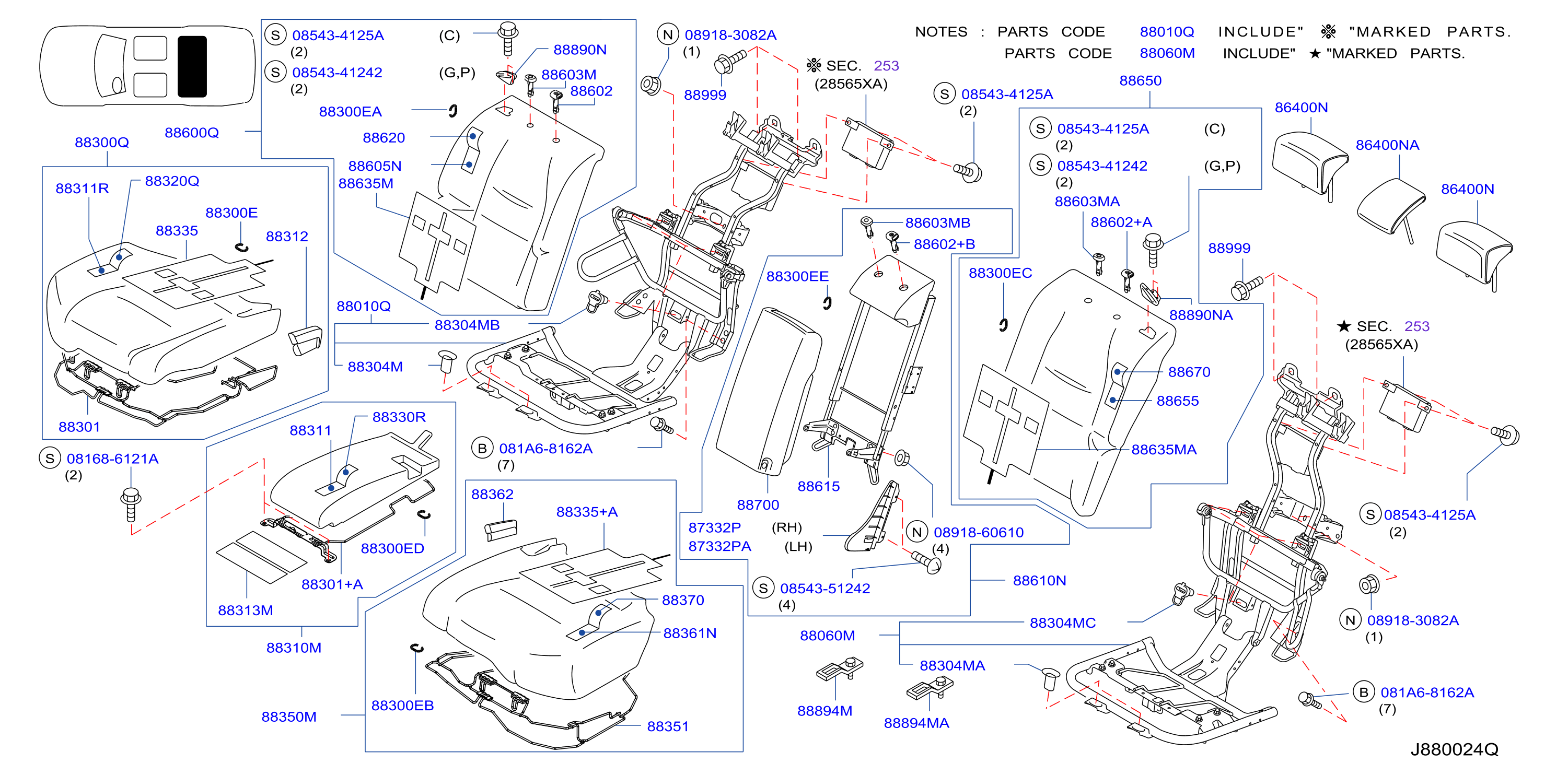Rear Seat Pwr