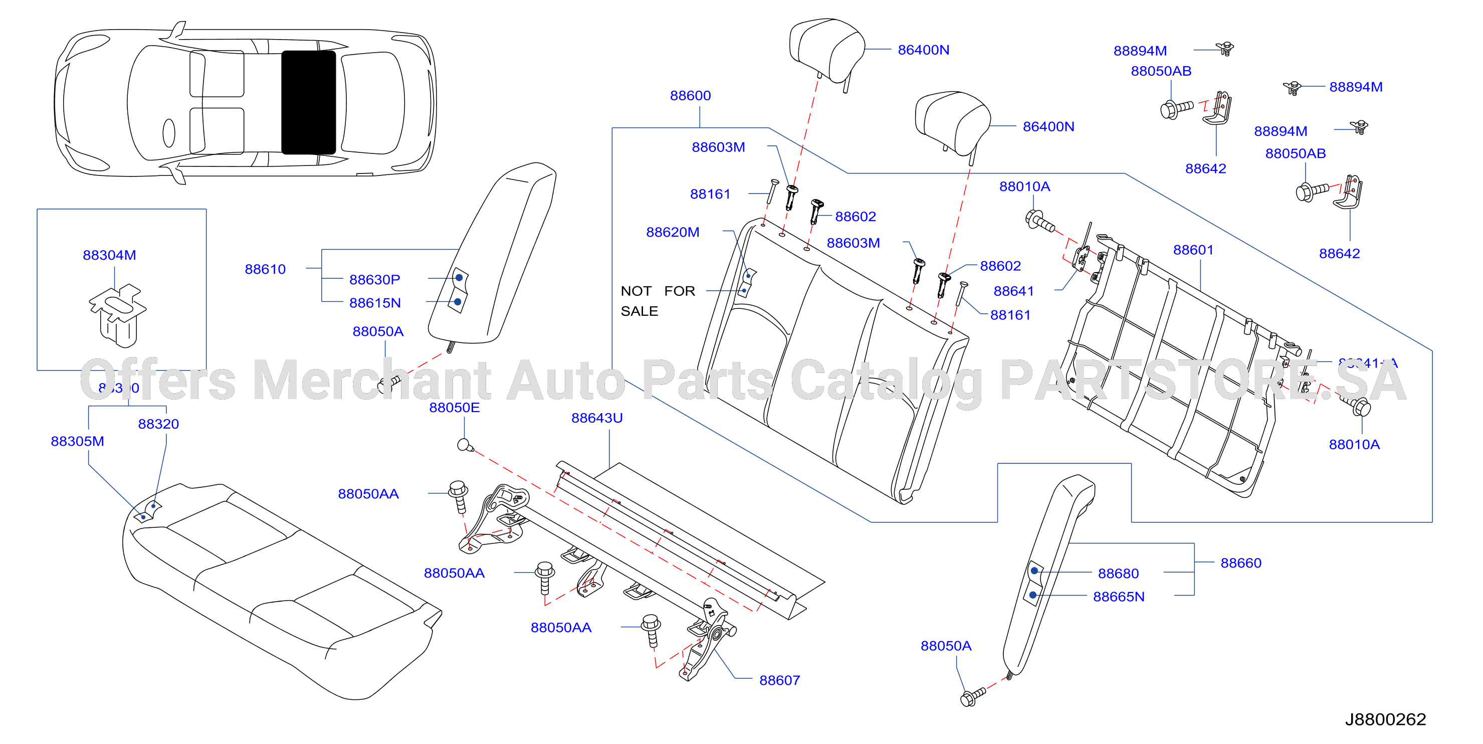 Rear Seat With Back Side