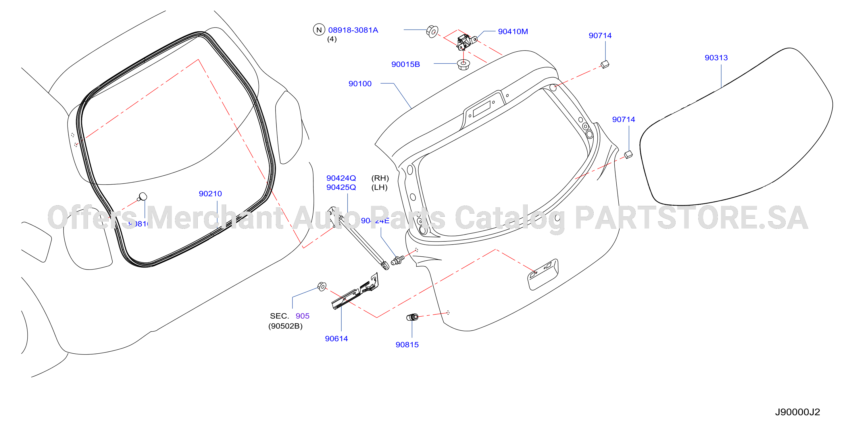 Back Door Panel Fitting
