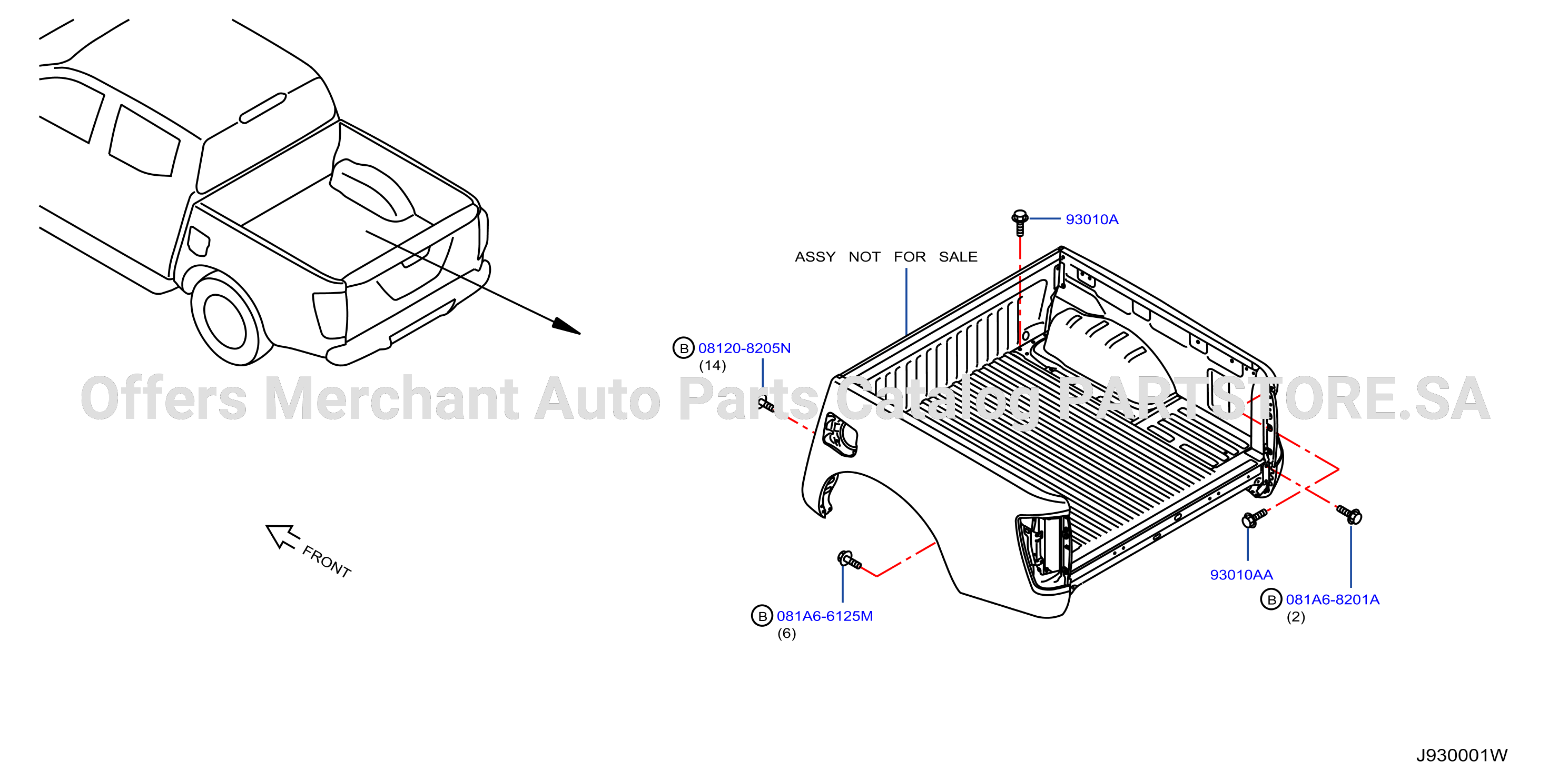 Rear Body D C