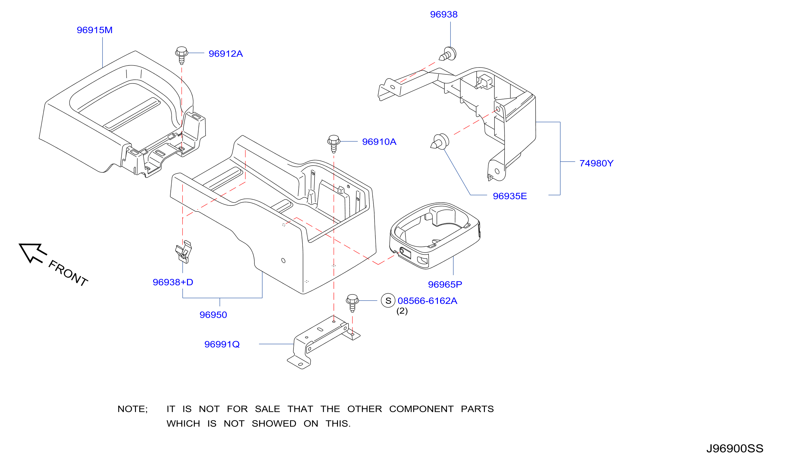 Console Box Tray Type