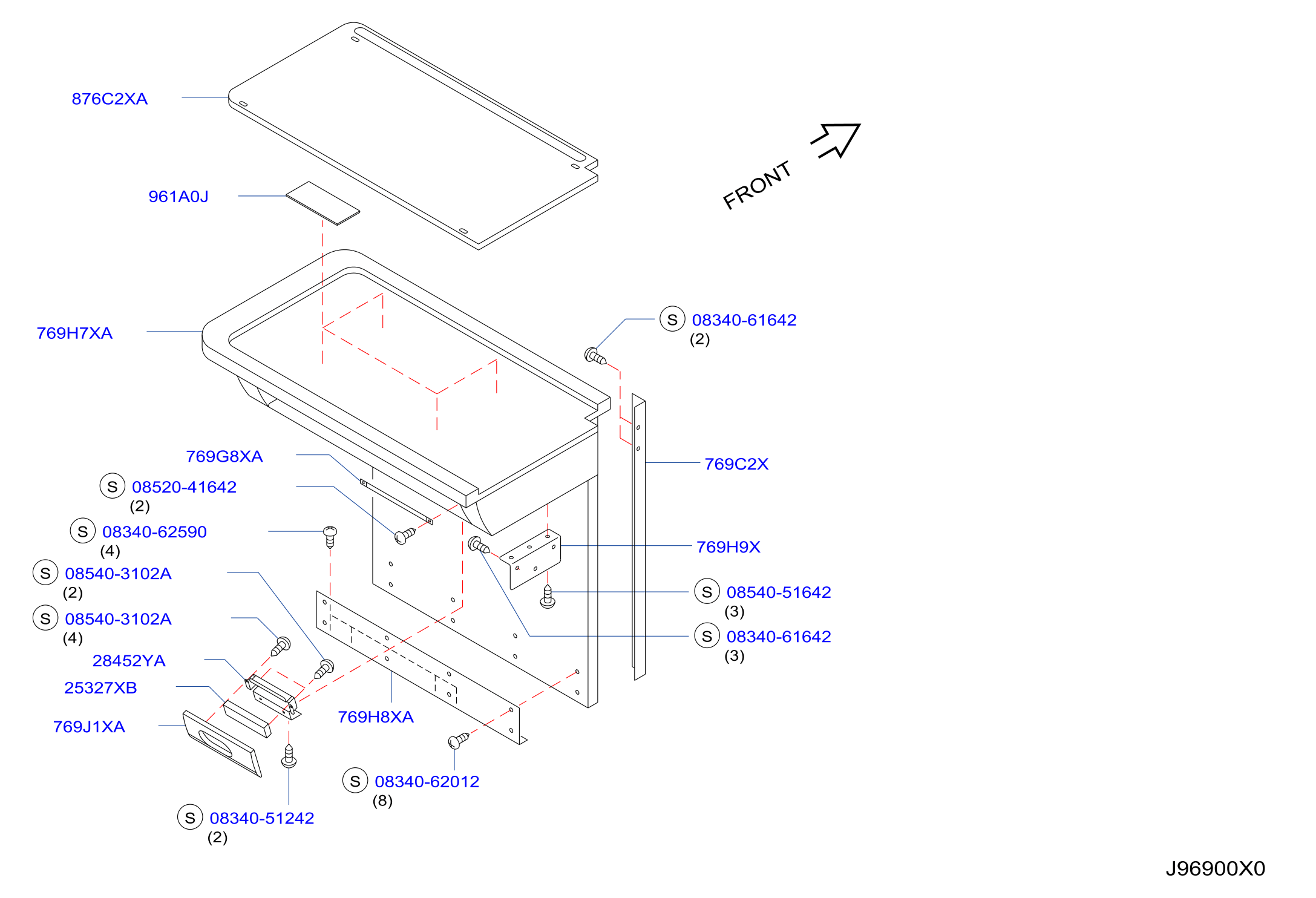 Console Box Chi Vip Secretary Table