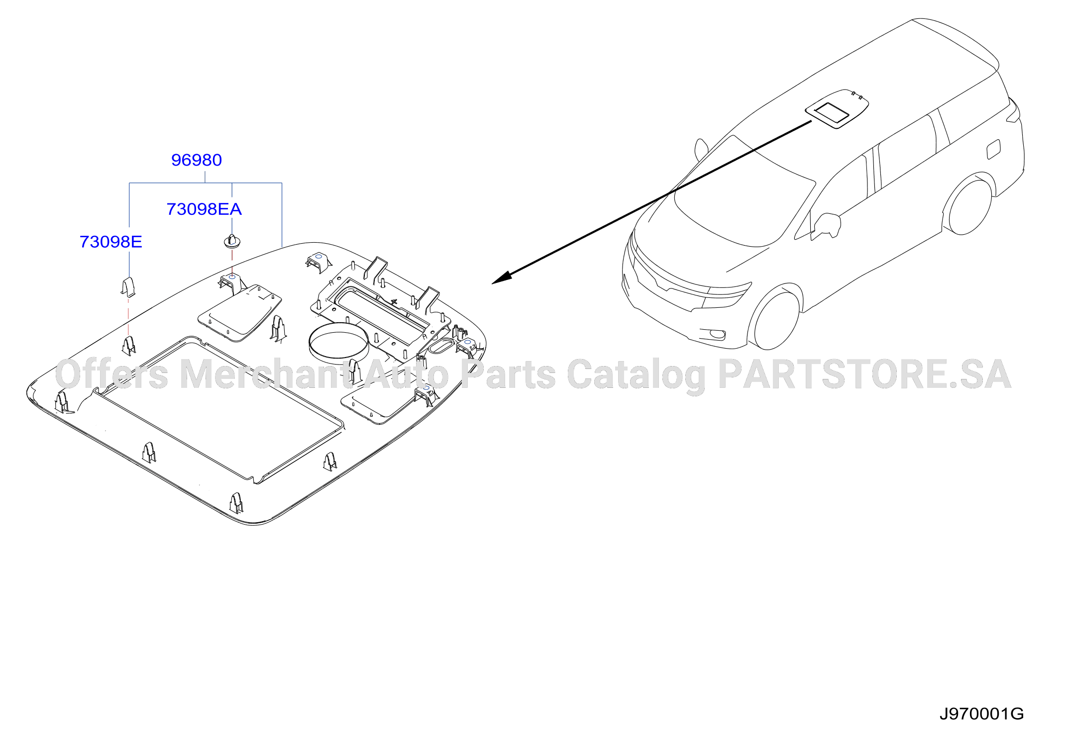 Roof Console