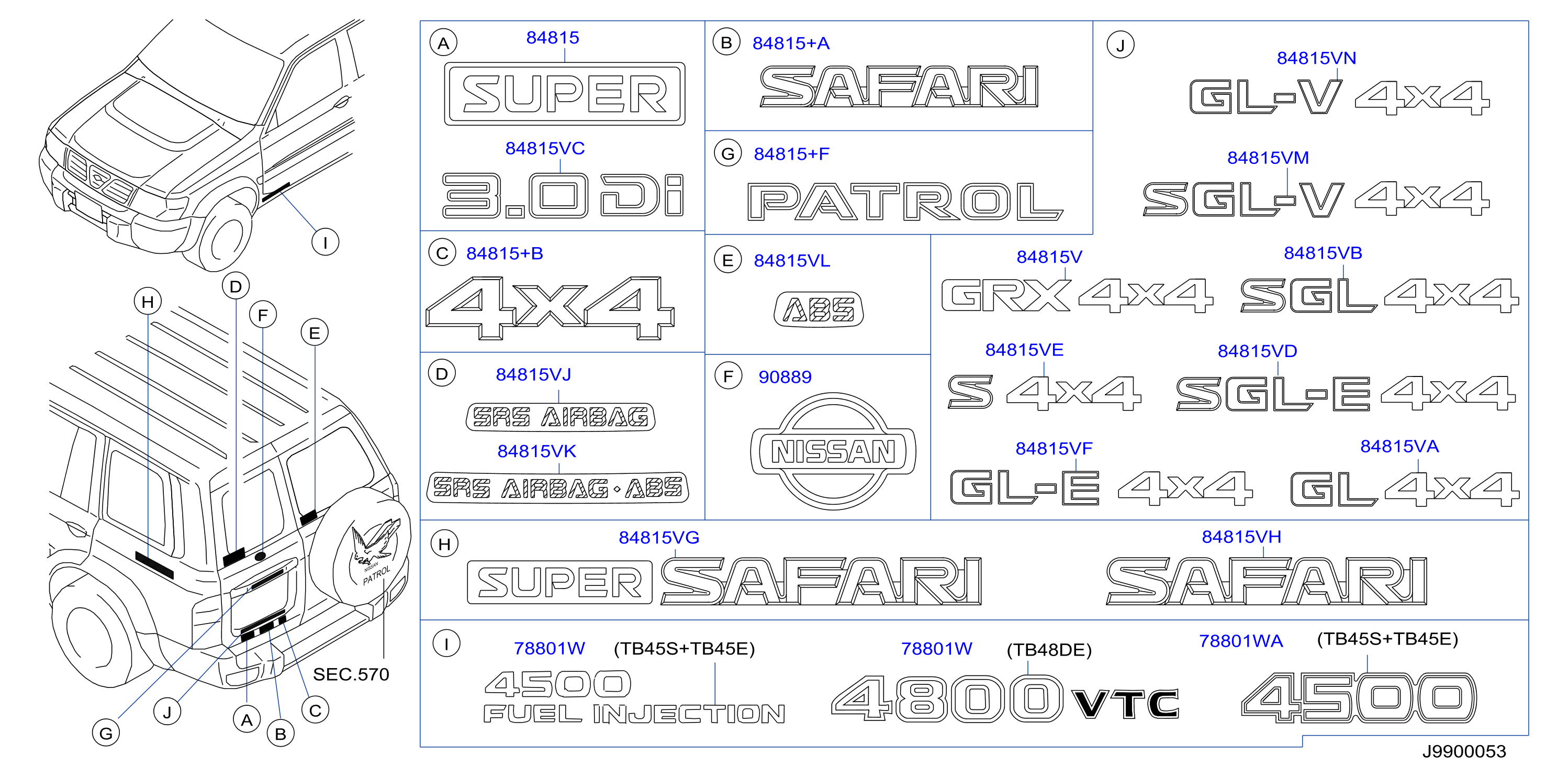 Emblem Name Label Rear