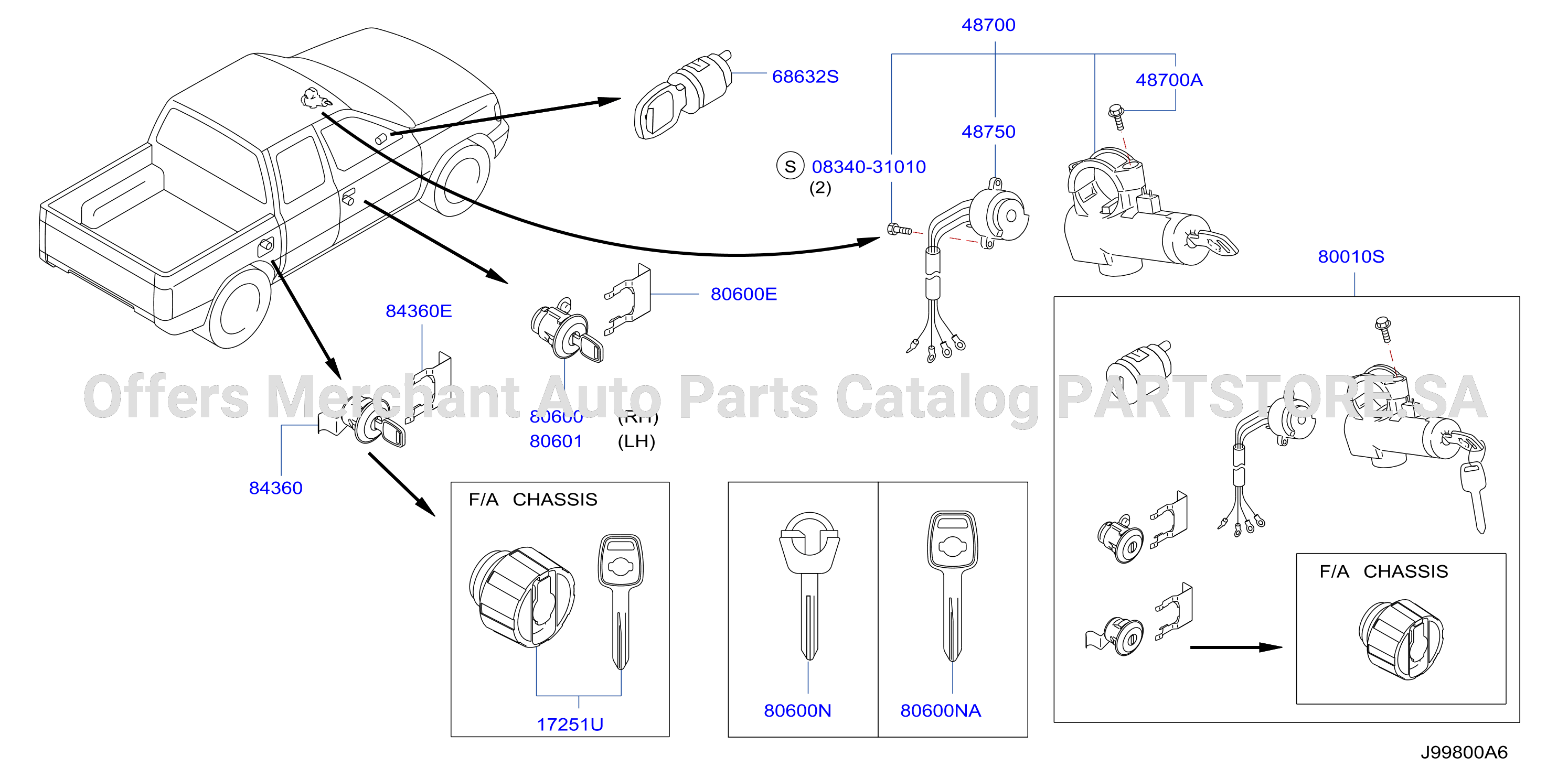 Key Set Blank Key