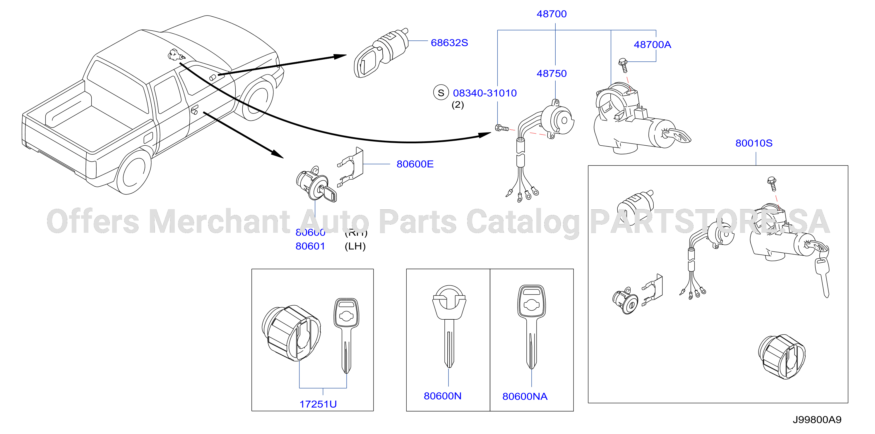 Key Set Blank Key