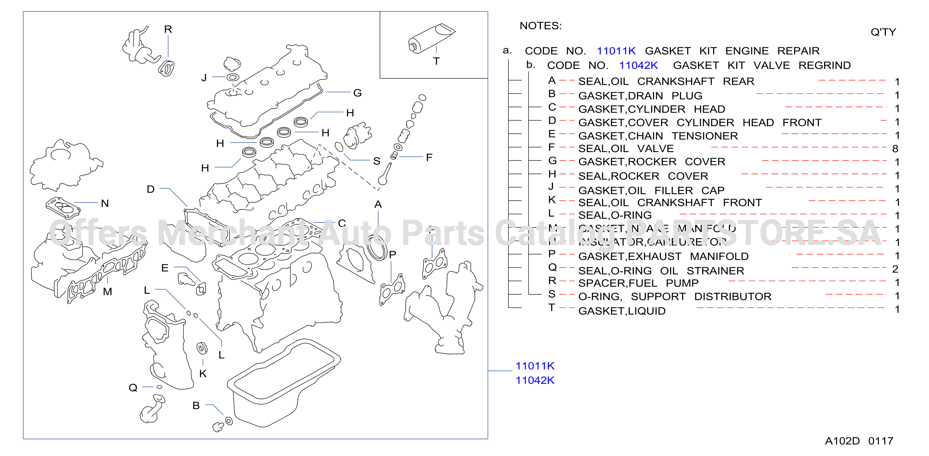Engine Gasket Kit