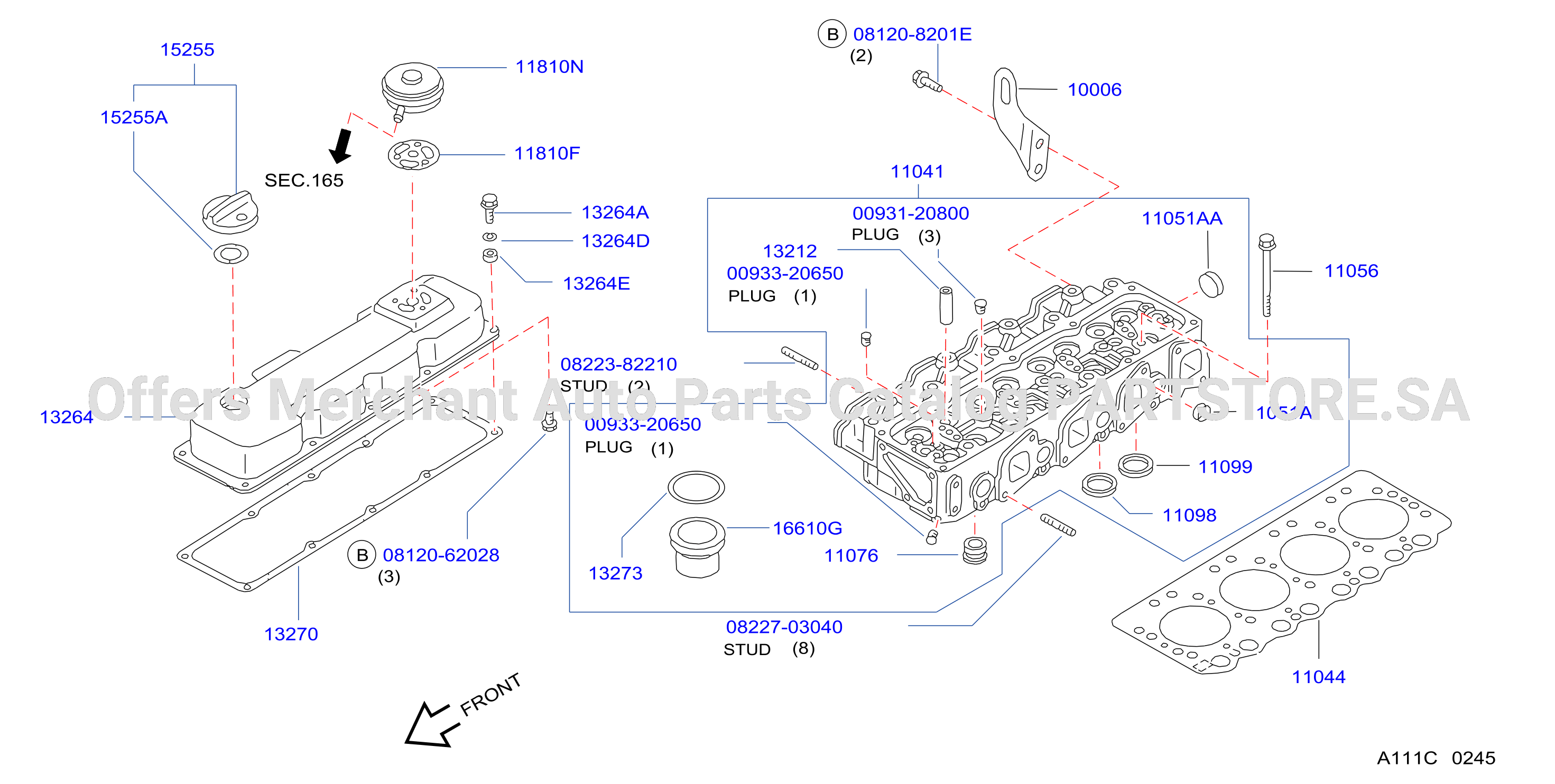Cylinder Head Rocker Cover