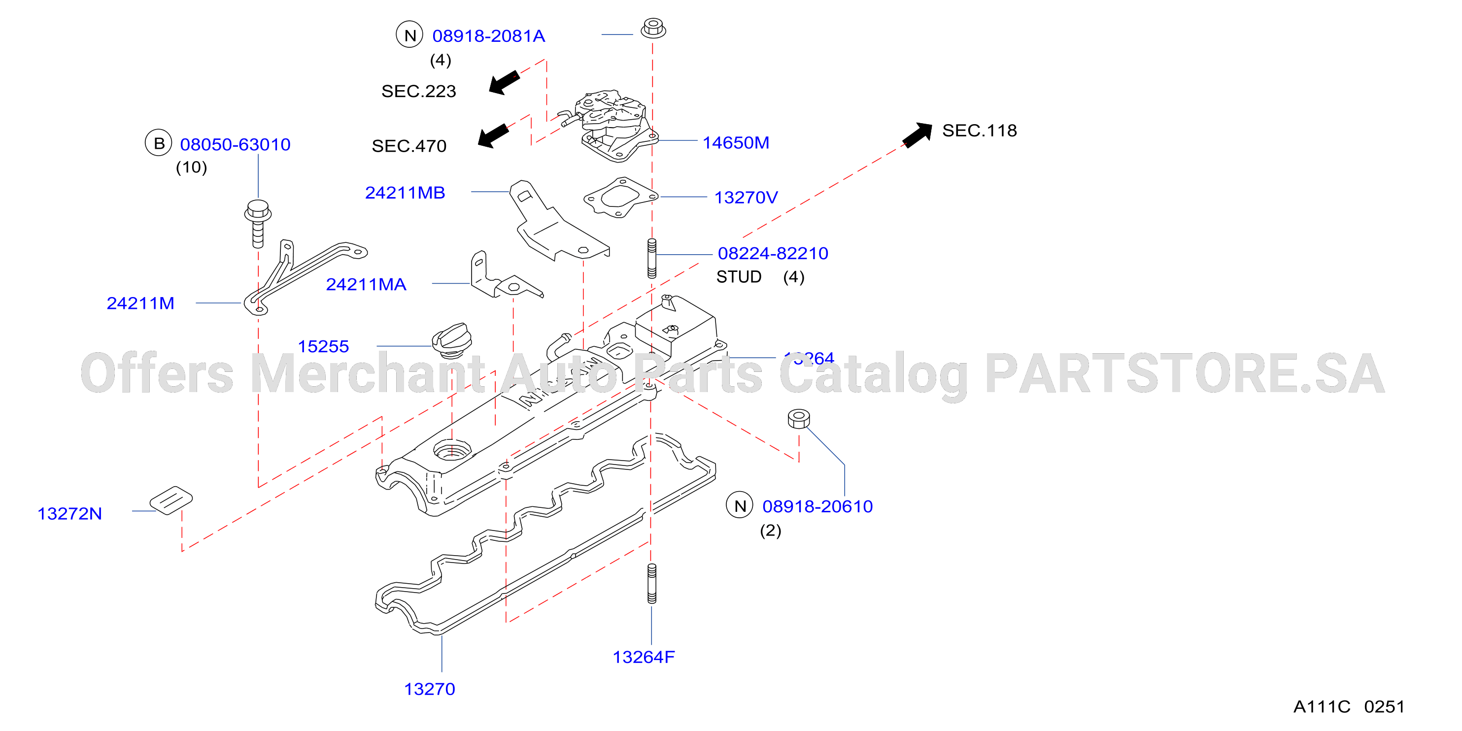 Cylinder Head Rocker Cover Assy