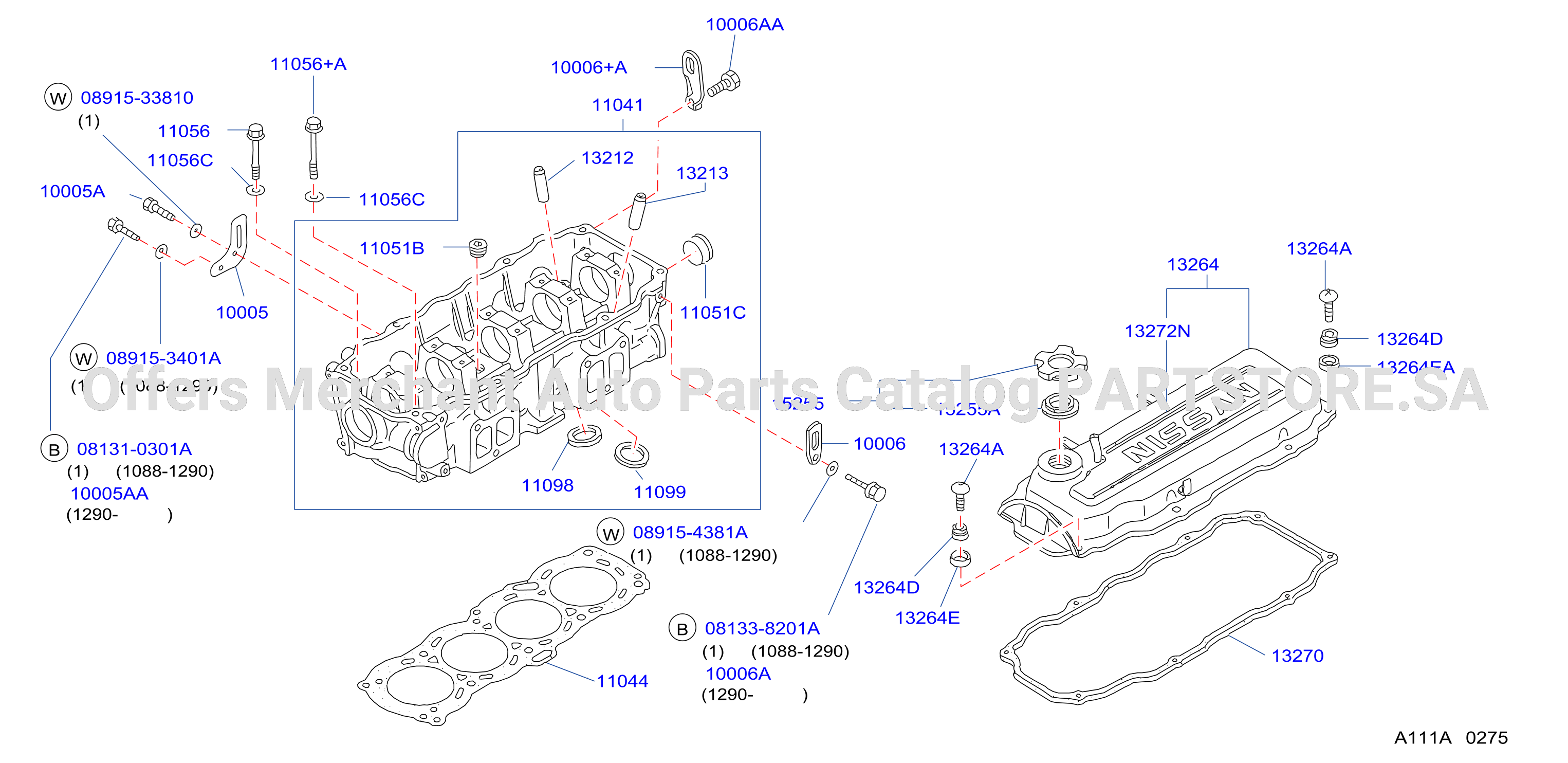 Cylinder Head Rocker Cover