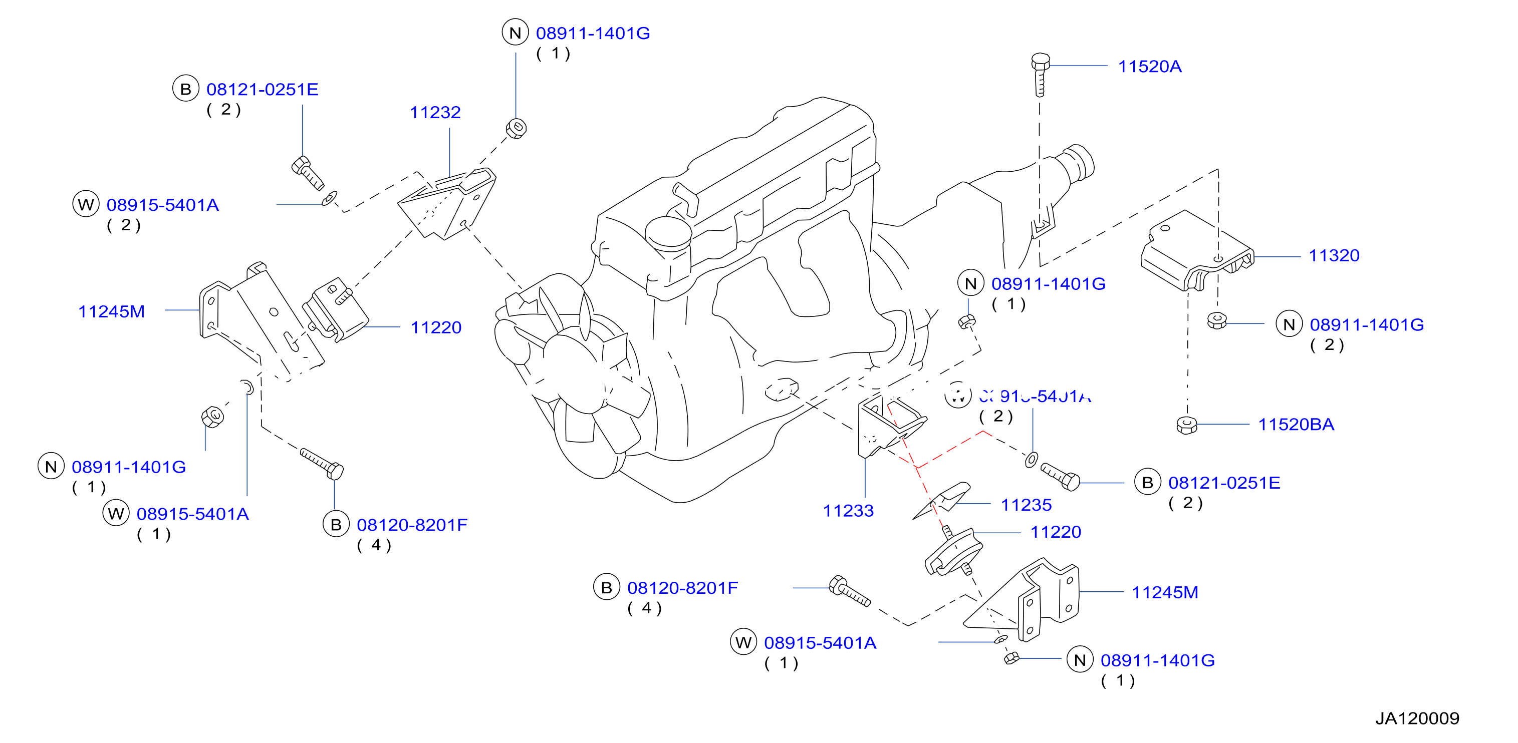 Engine Transmission Mounting
