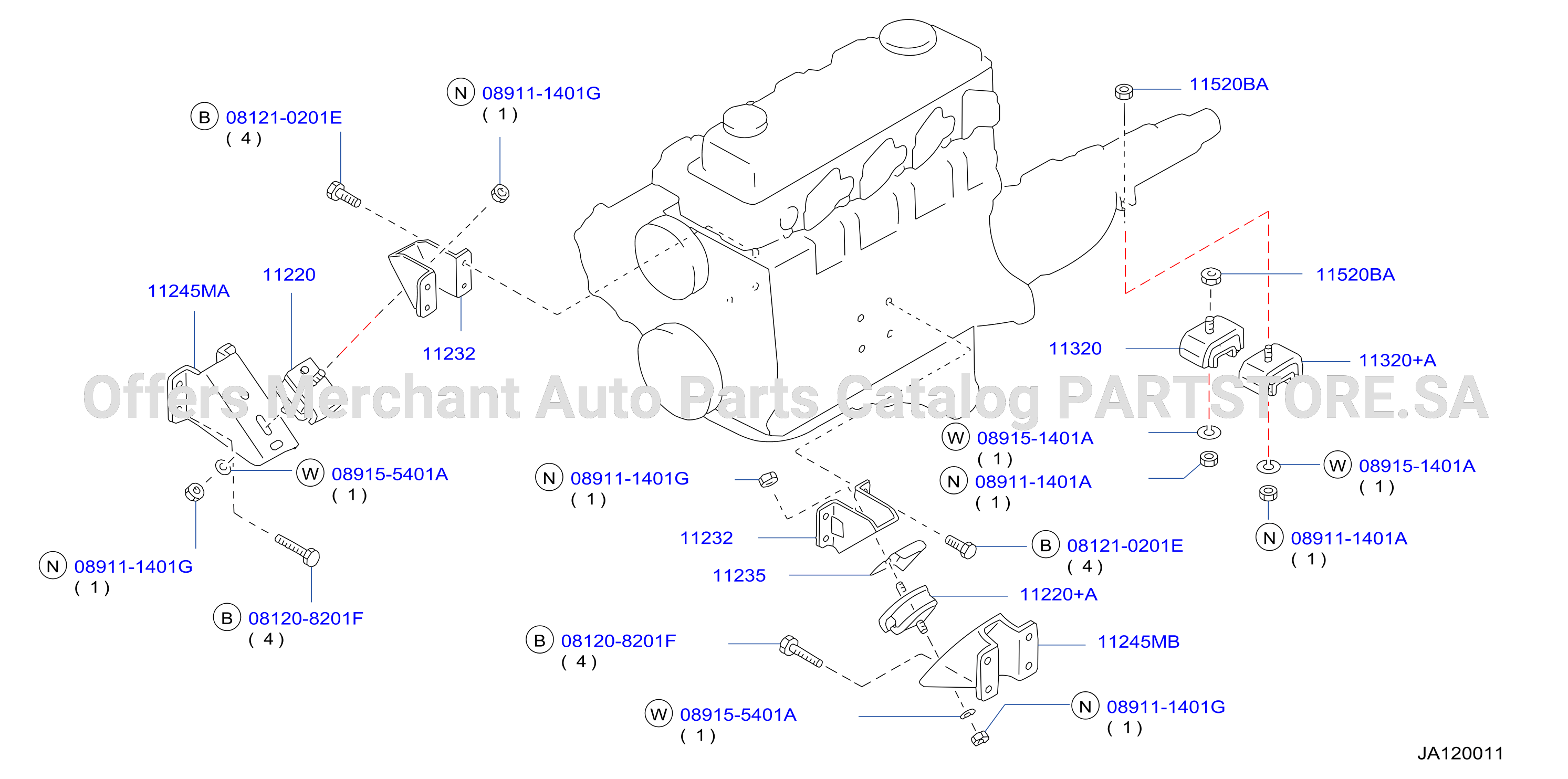 Engine Transmission Mounting