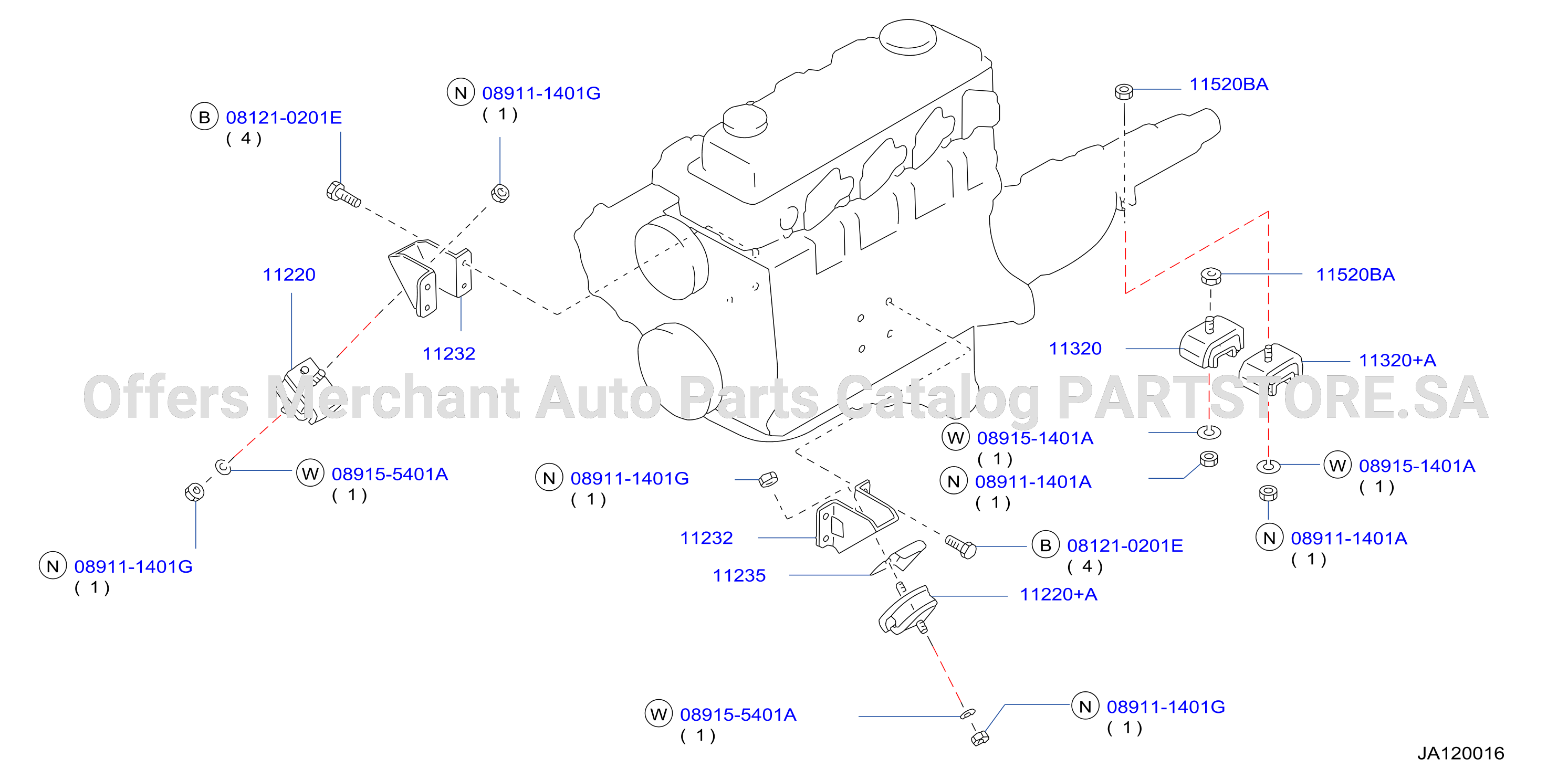 Engine Transmission Mounting