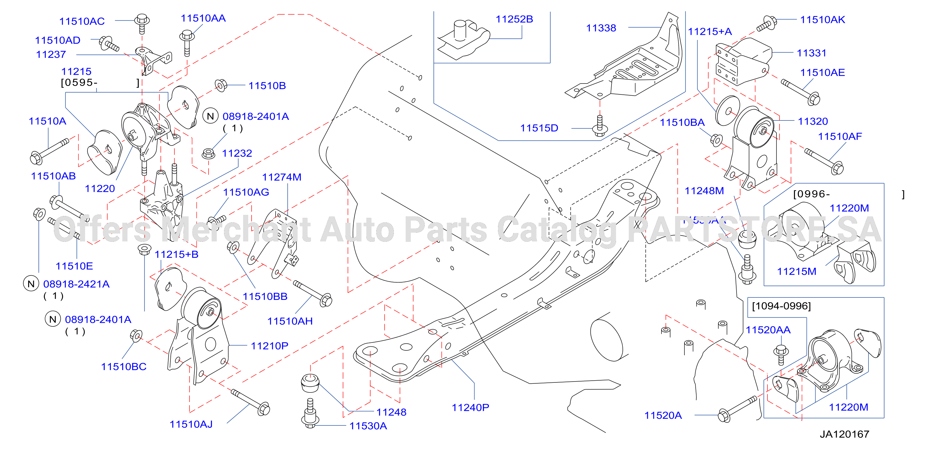 Engine Transmission Mounting
