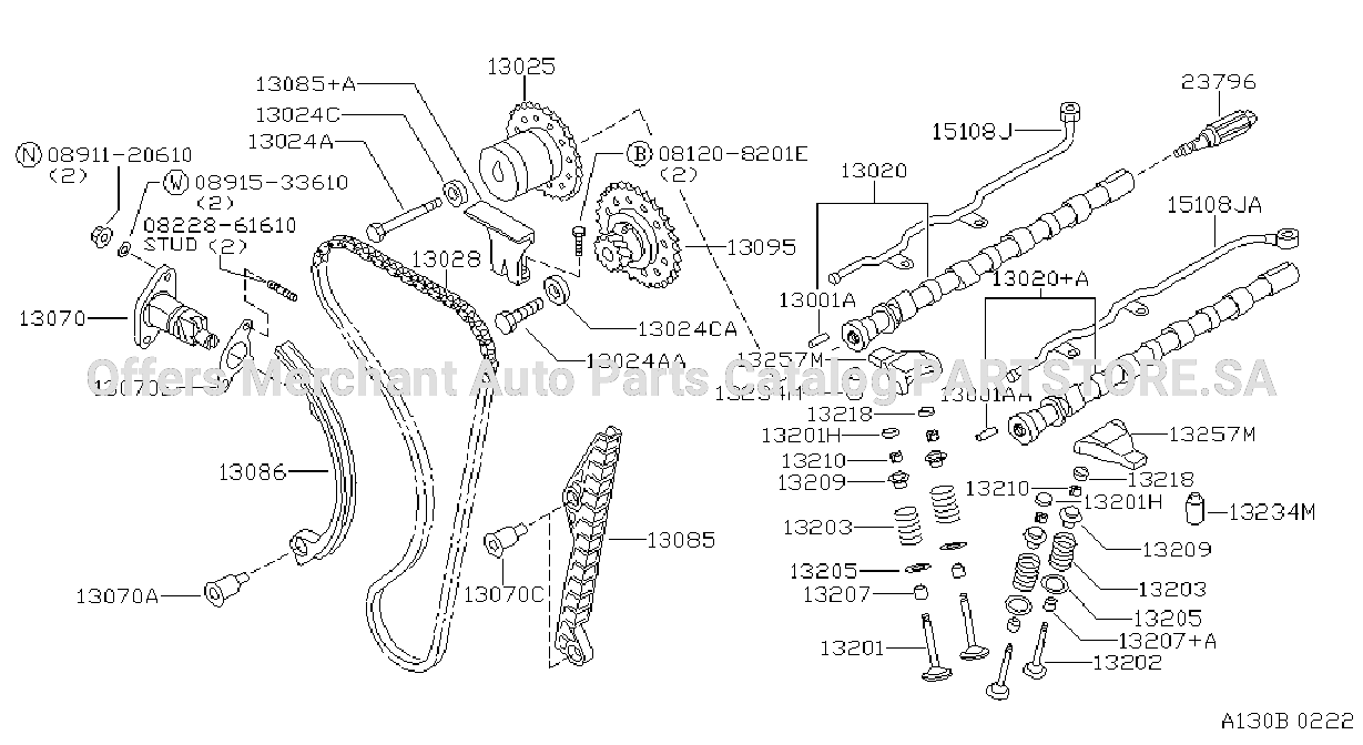 Camshaft Valve Mechanism