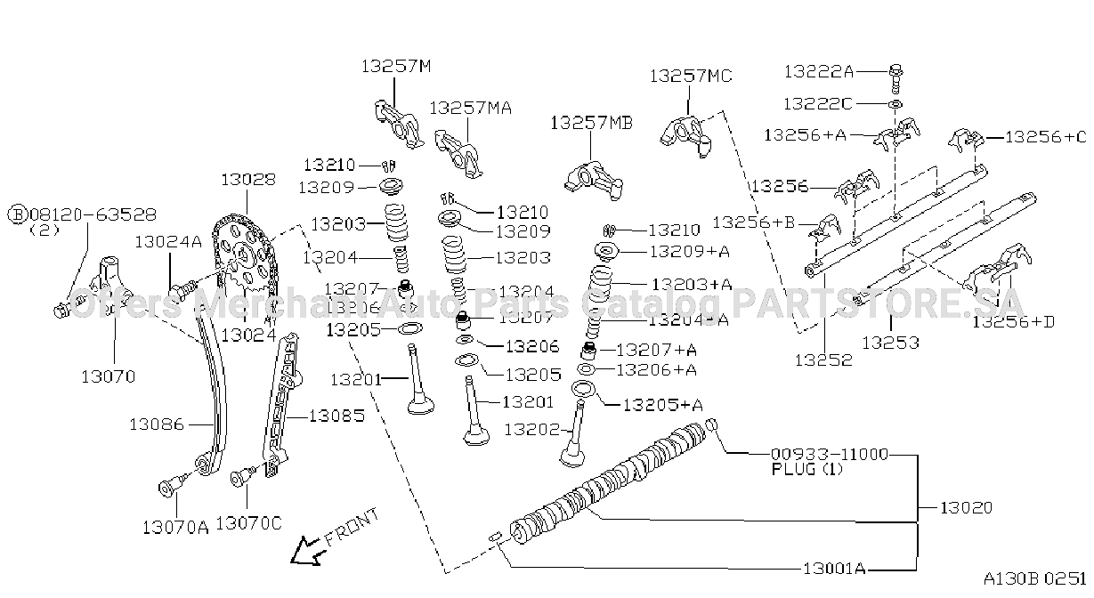 Camshaft Valve Mechanism