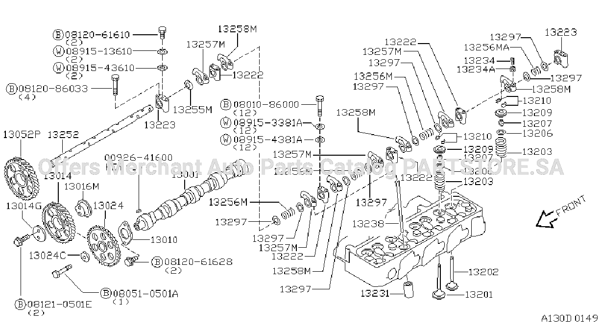 Camshaft Valve Mechanism