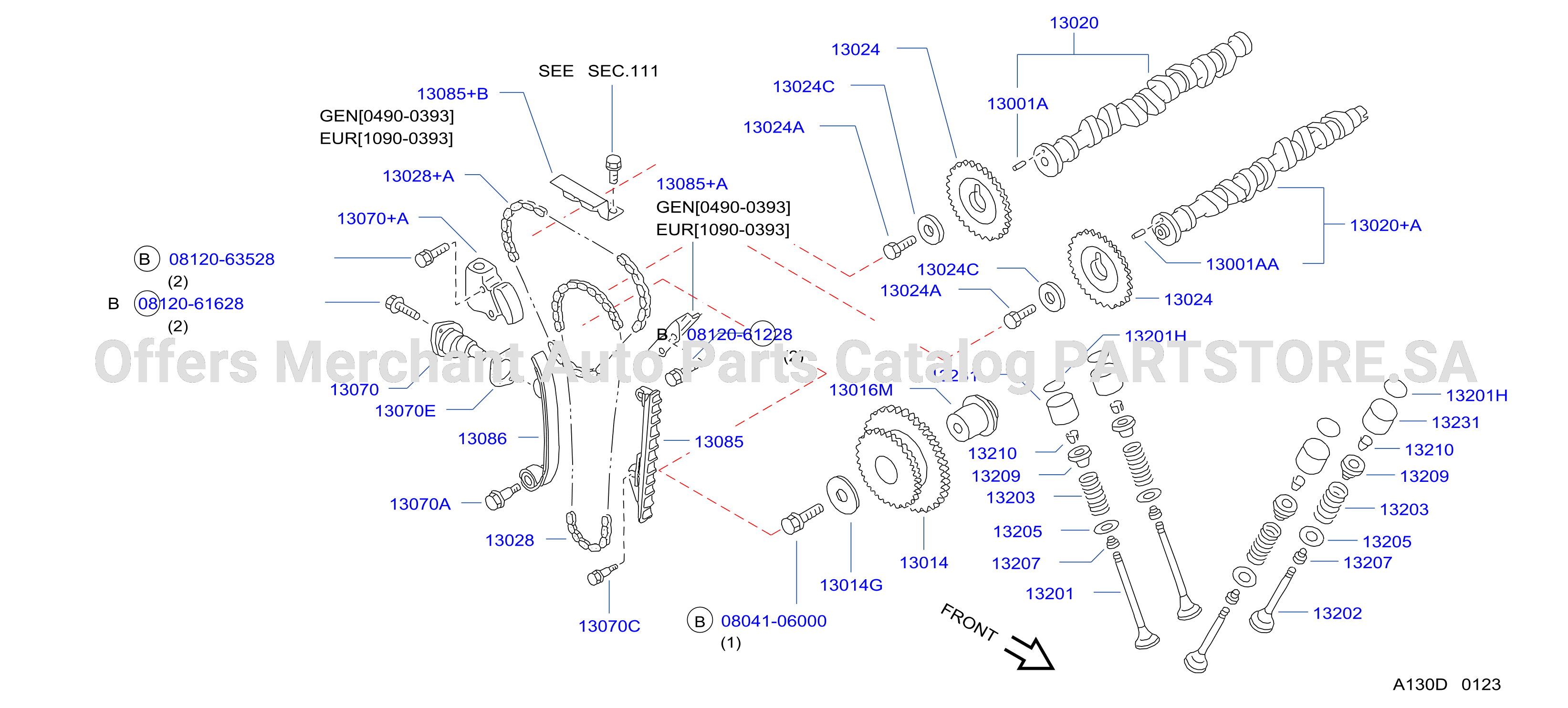 Camshaft Valve Mechanism