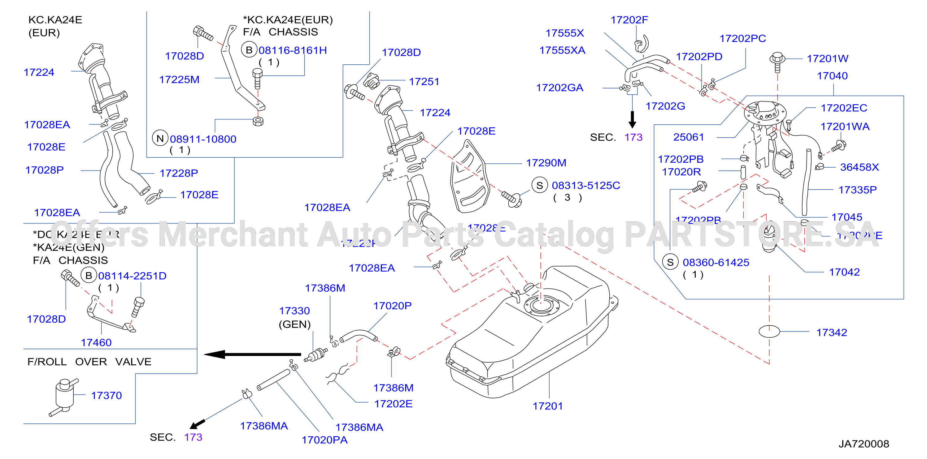 Fuel Tank Tank Hose Filler Tube