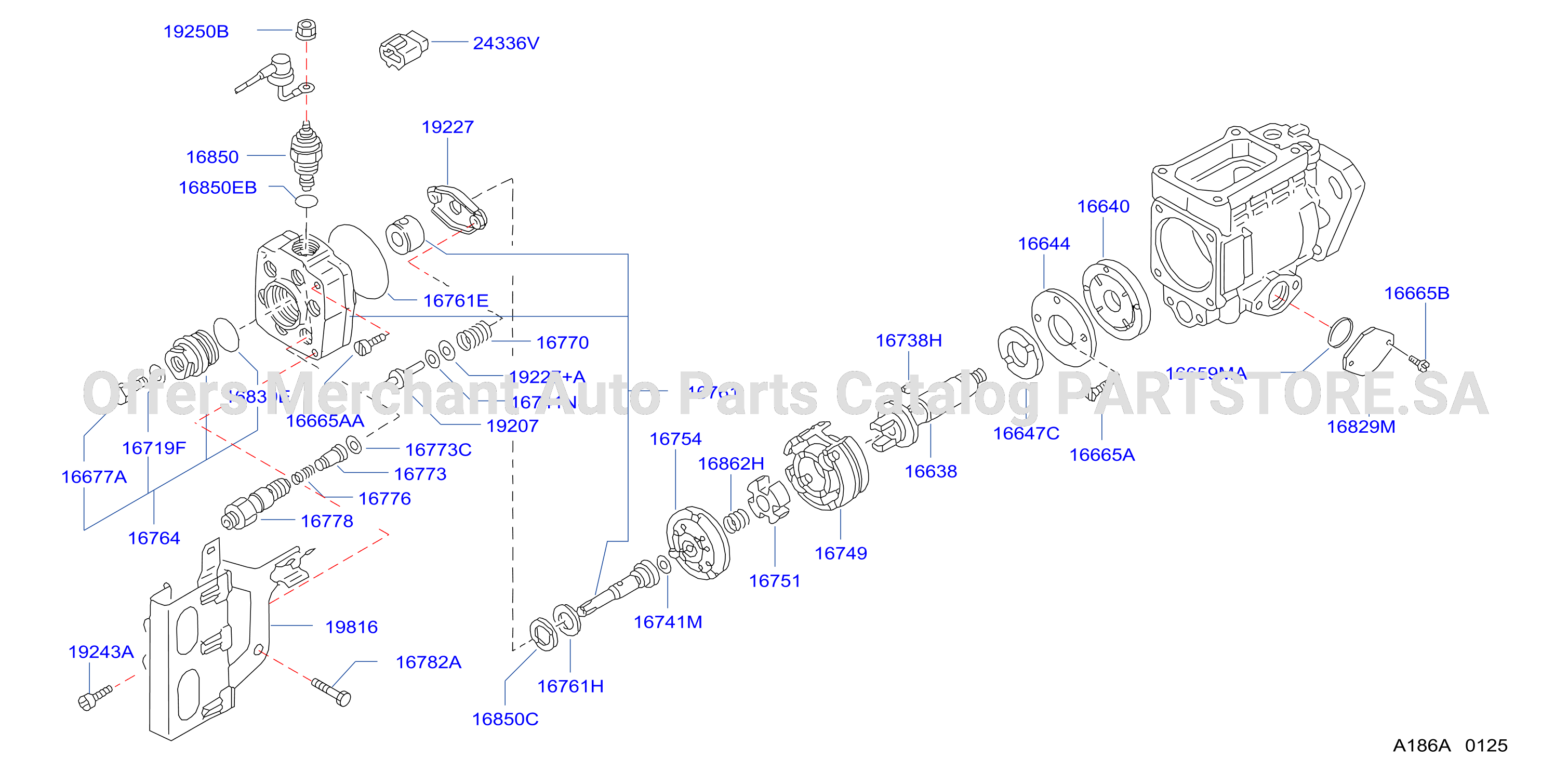 Fuel Injection Pump Feed Pump