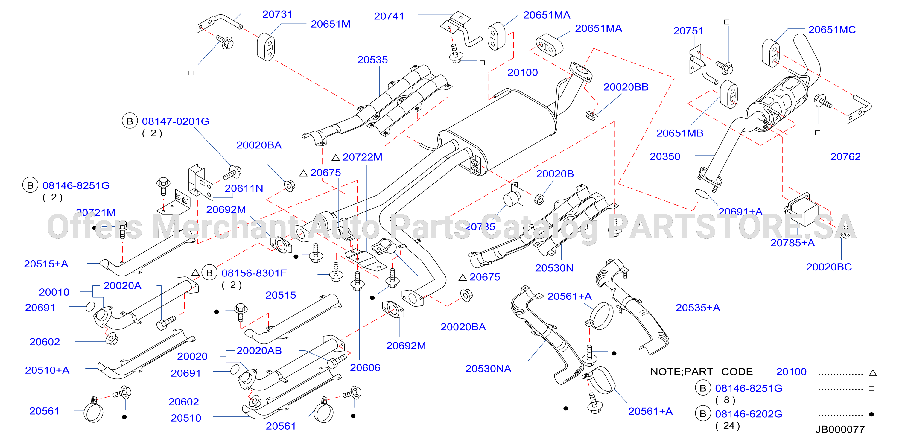 Exhaust Tube Muffler