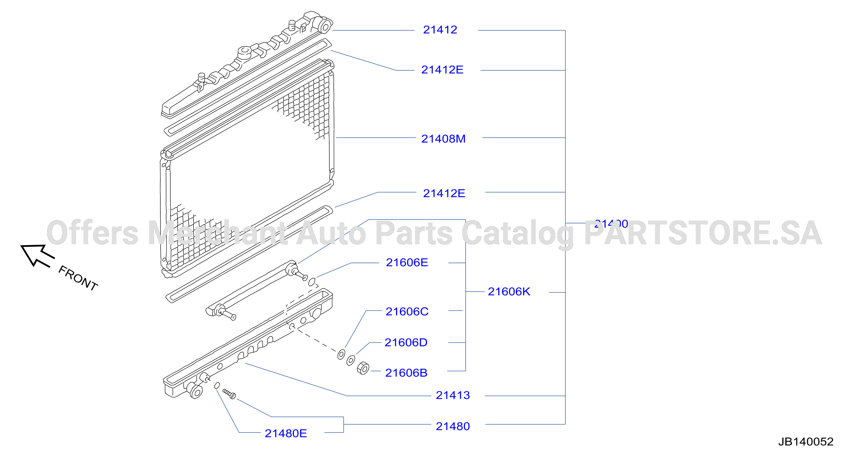 Radiator Shroud Inverter Cooling Radiator