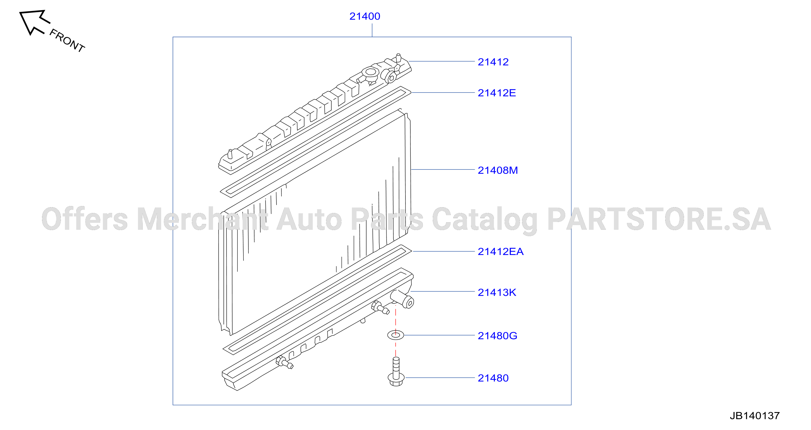 Radiator Shroud Inverter Cooling Radiator