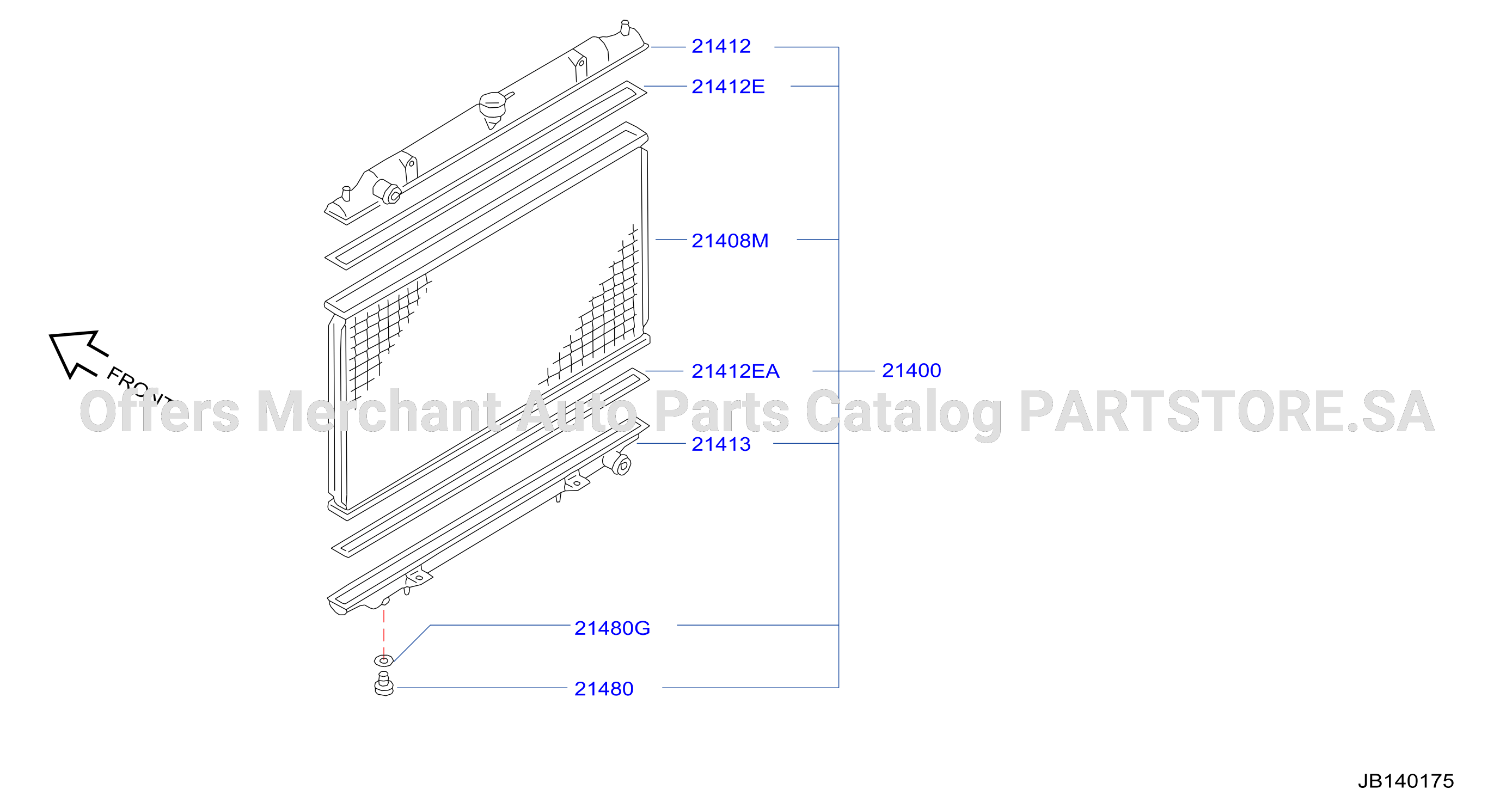 Radiator Shroud Inverter Cooling Radiator
