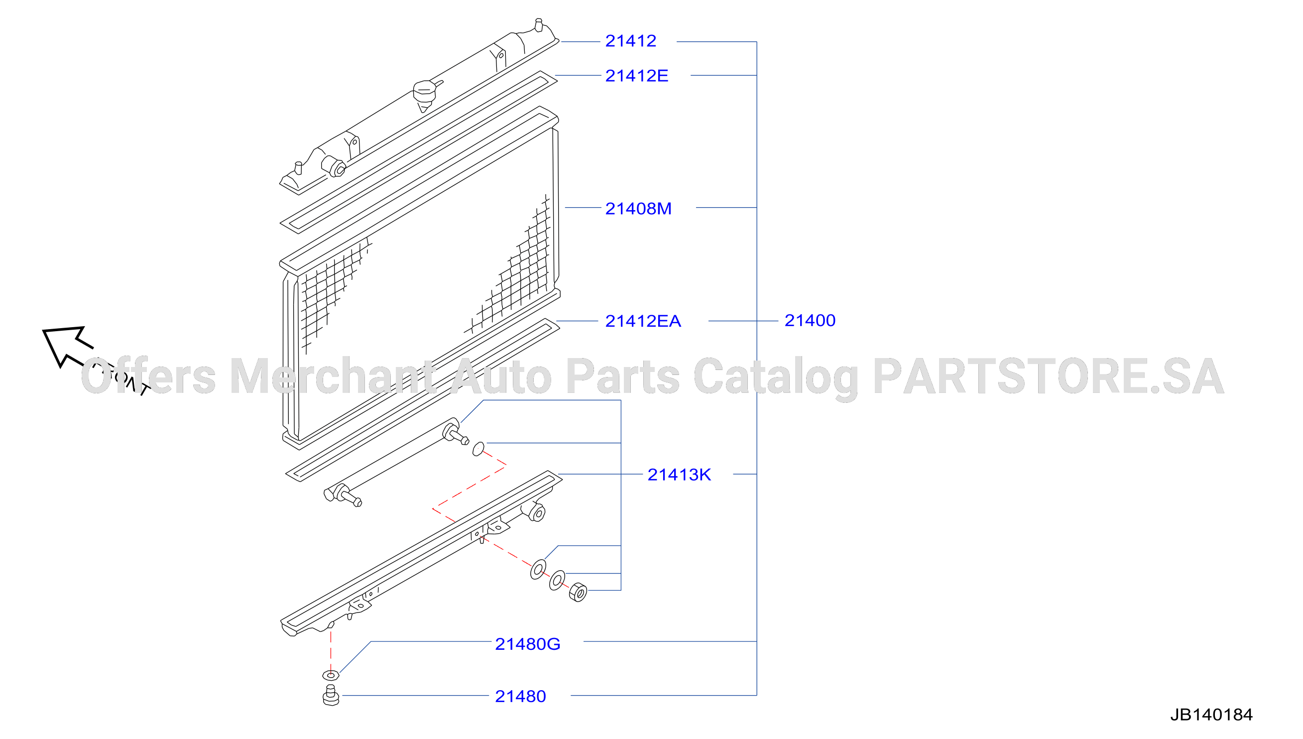 Radiator Shroud Inverter Cooling Radiator