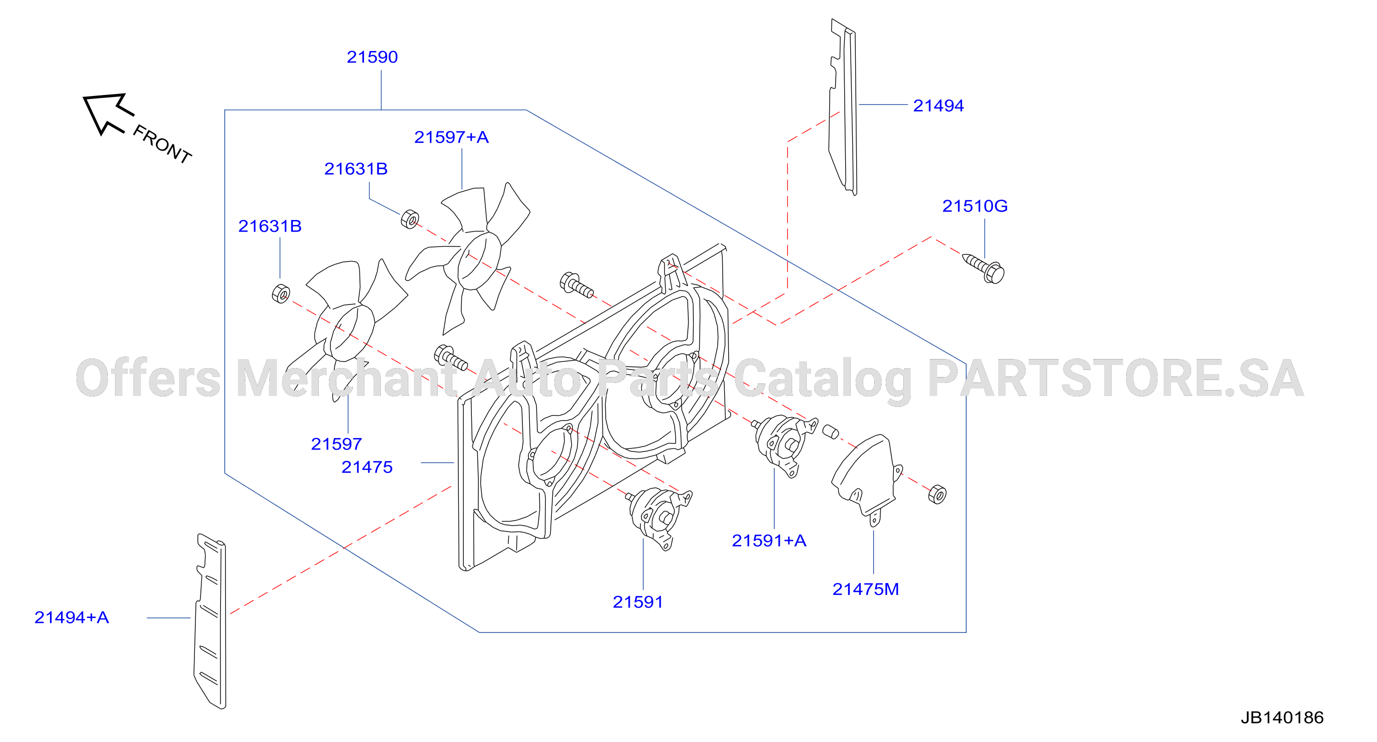 Radiator Shroud Inverter Cooling Shroud