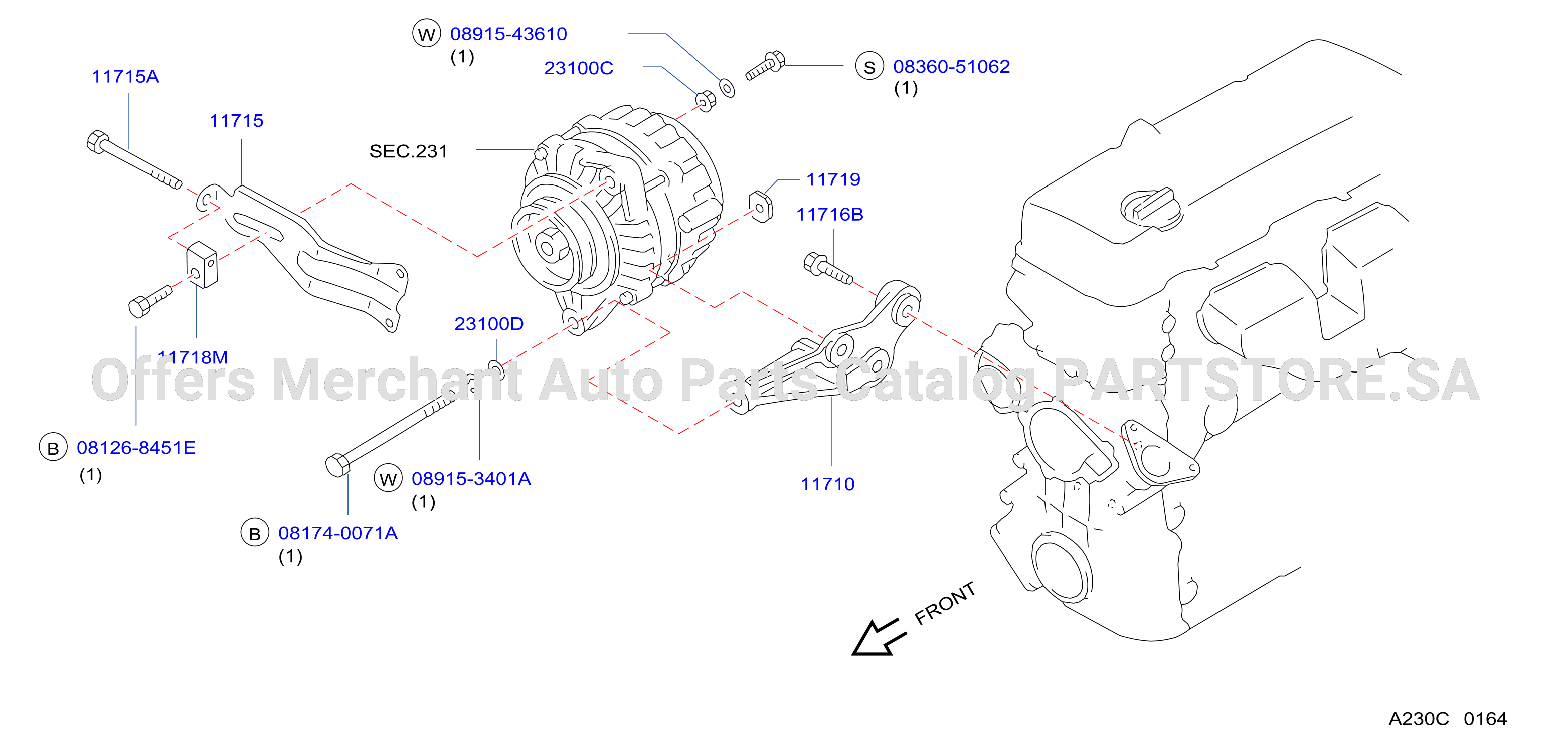 Alternator Fitting