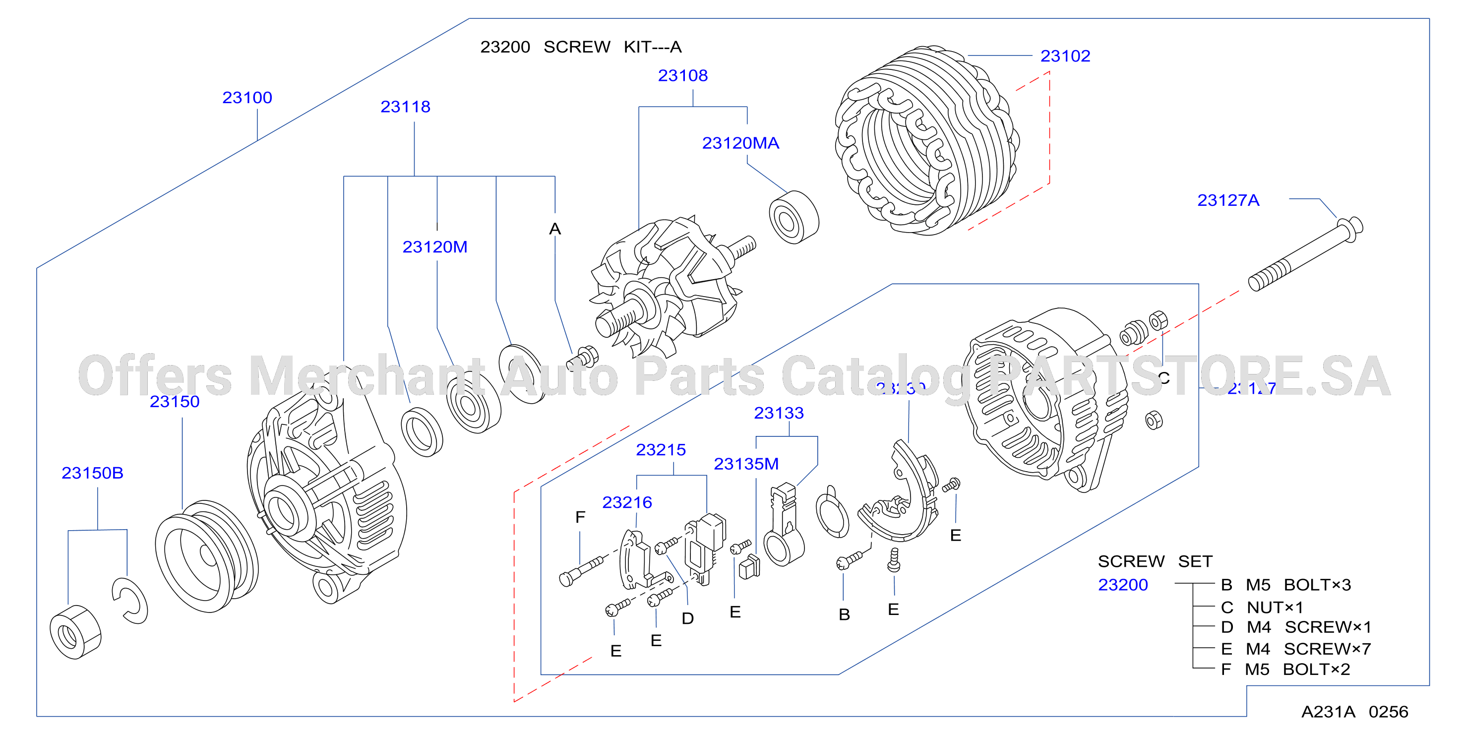 Alternator Hitachi