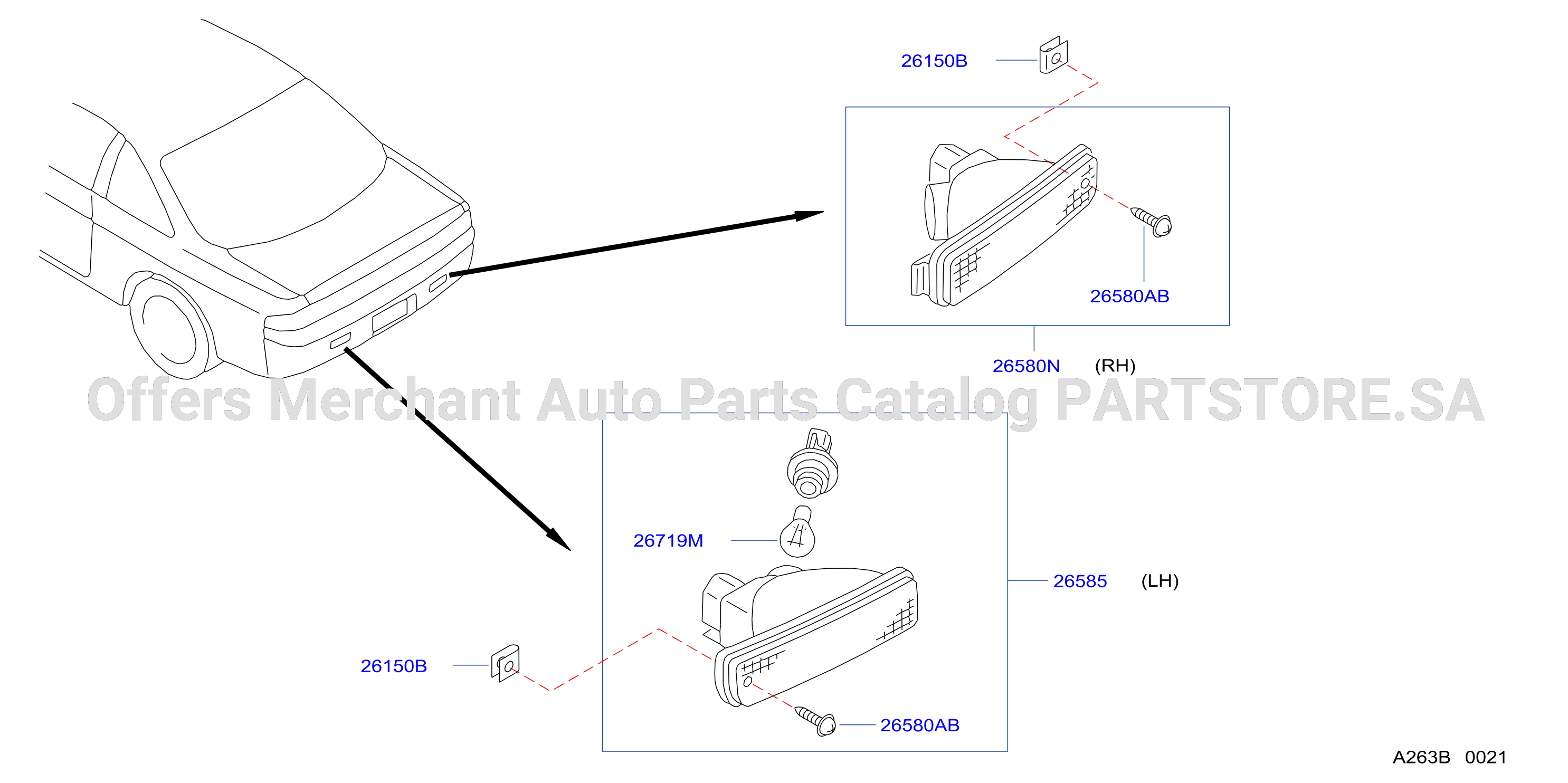 Fog Daytime Running Driving Lamp Rr Fog Lamp