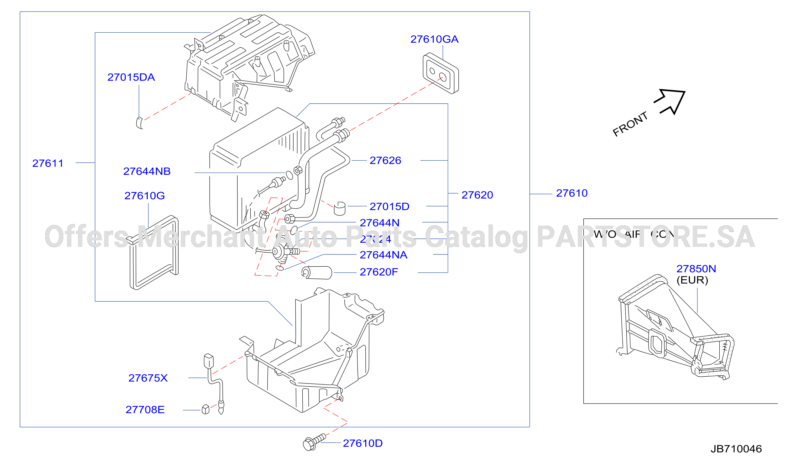 Cooling Unit Manual Air Con